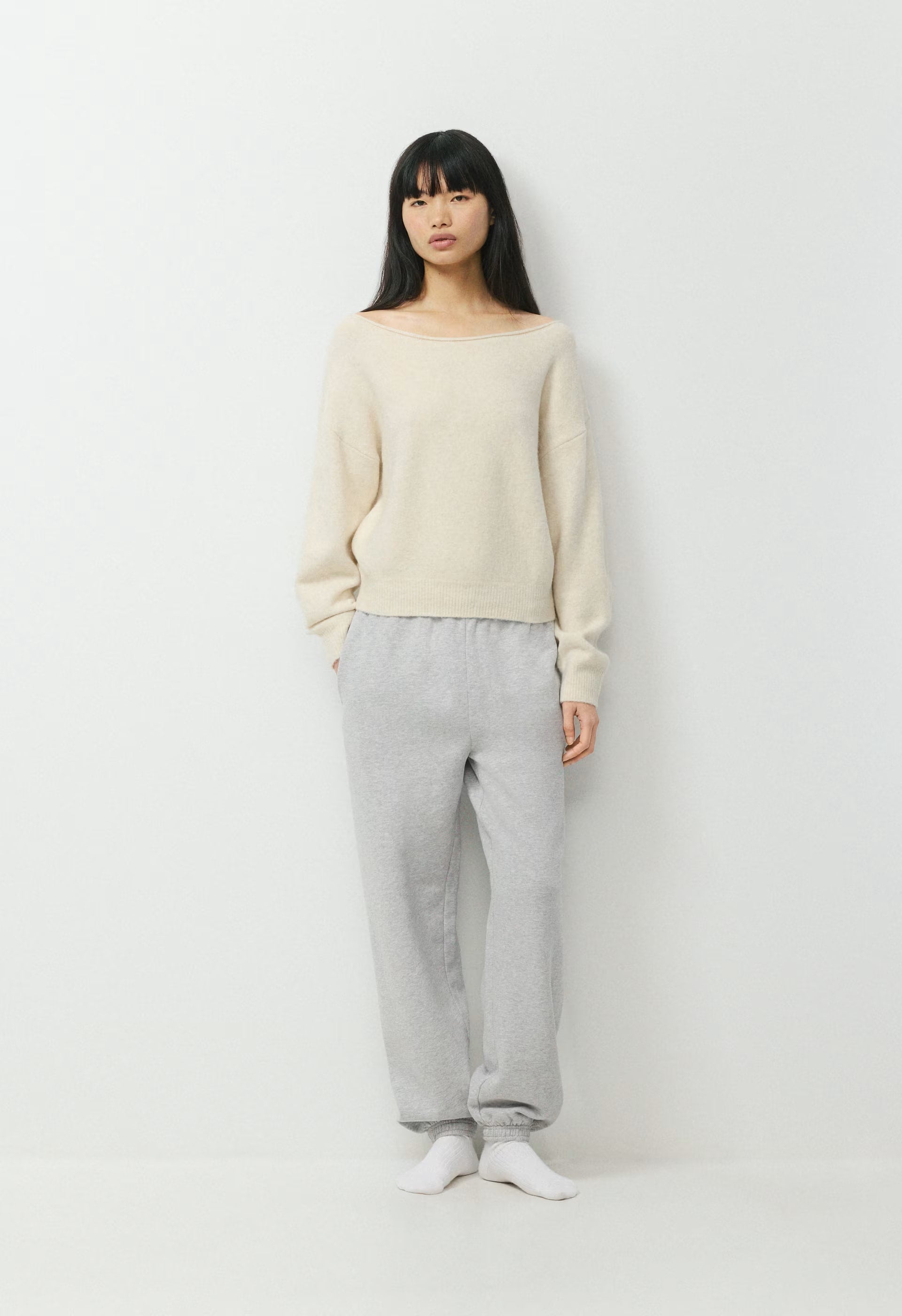 Upland Sweater - HEATHER BIRCH
