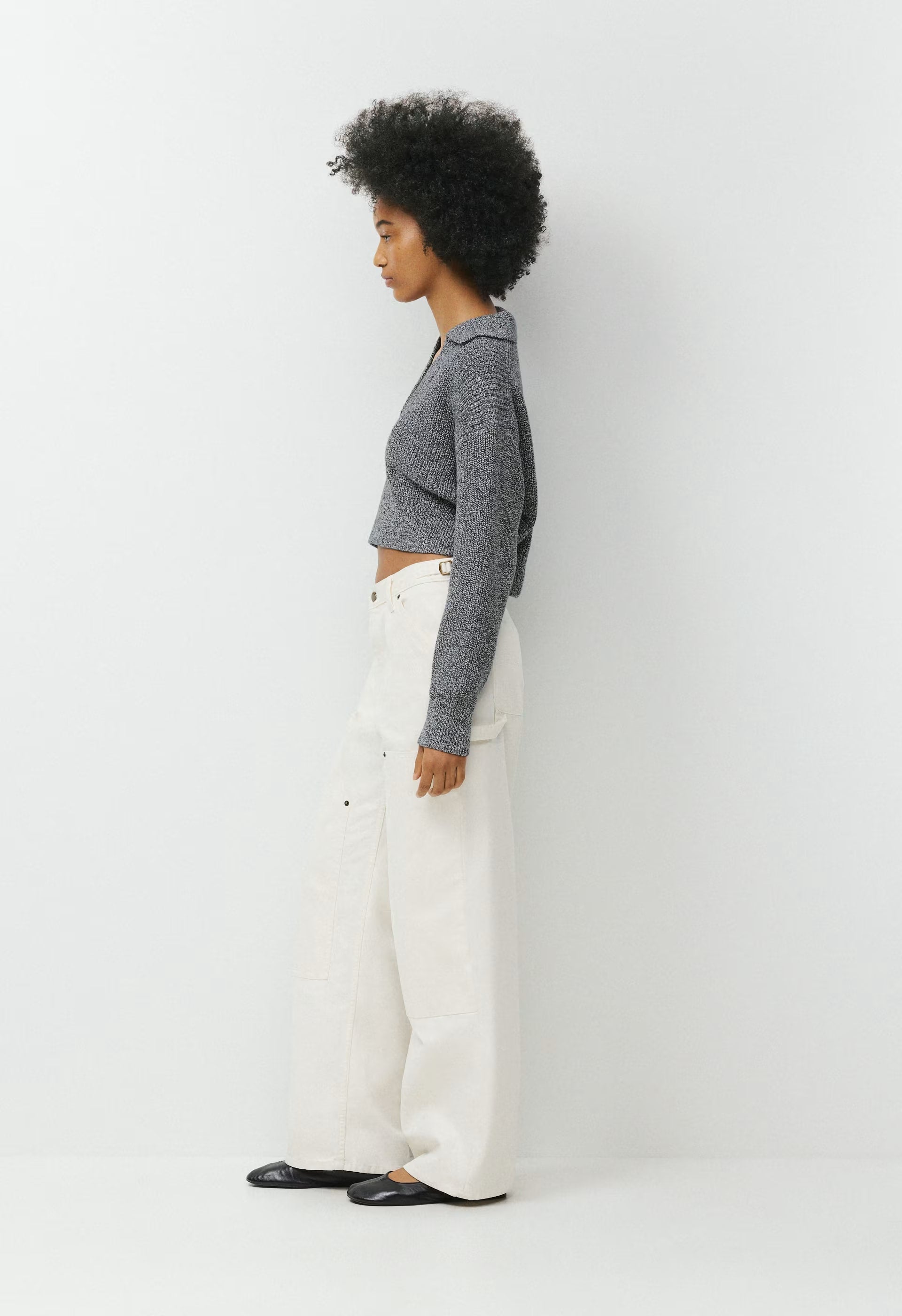 Daytrip Polo Sweater - MARL ADMIRAL/WHITE