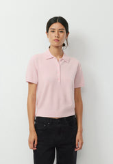 Bare Cashmere Cellini Shortsleeve Sweater - MAGNOLIA
