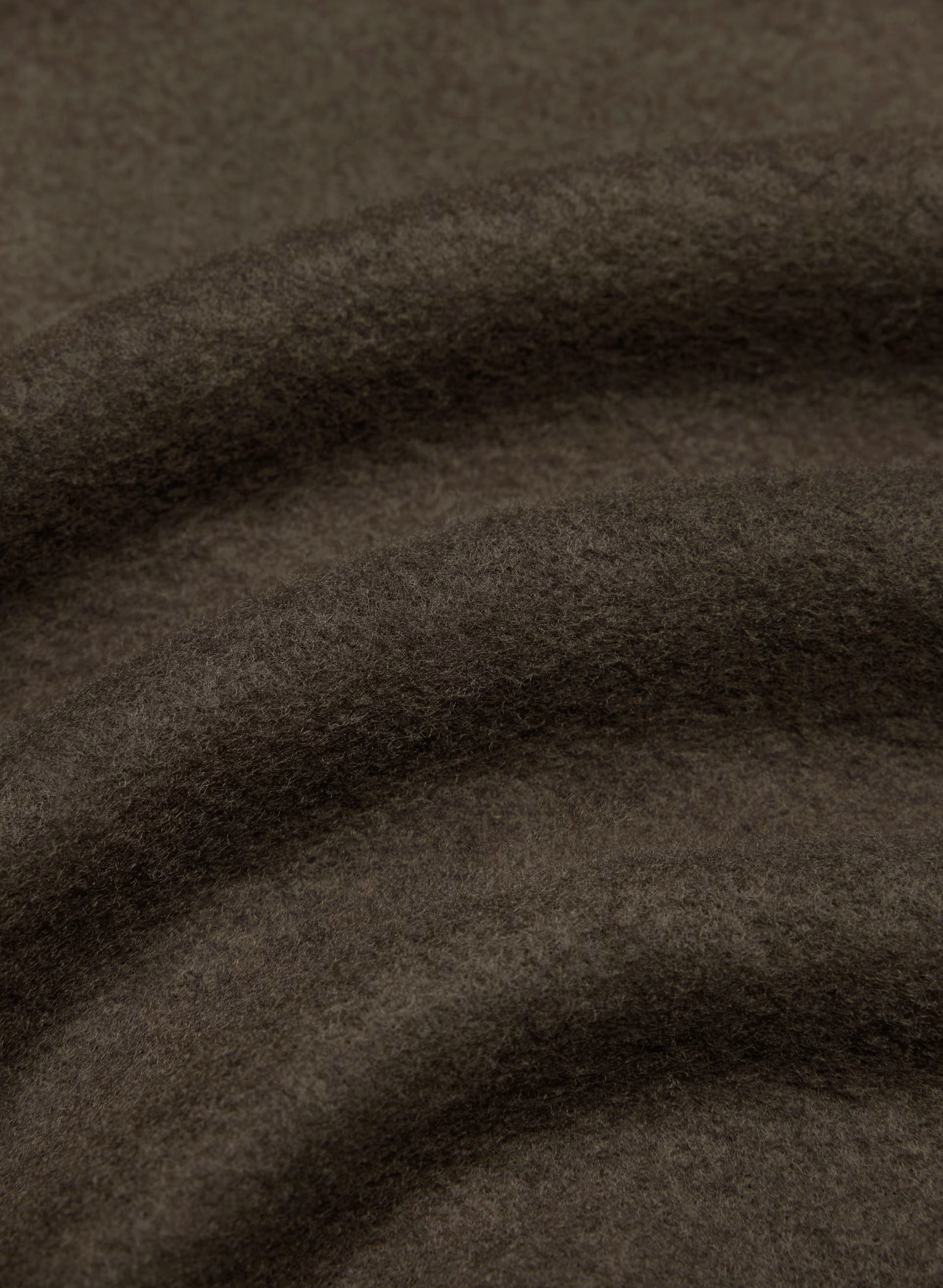 Cozy Sweatfleece Mega Off-Shoulder Sweatshirt - CACAO NIB BROWN