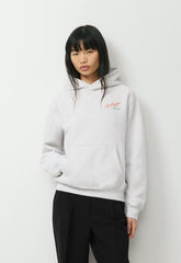 Cozy Sweatfleece Perfect Hoodie - HEATHER CLOUD WHITE