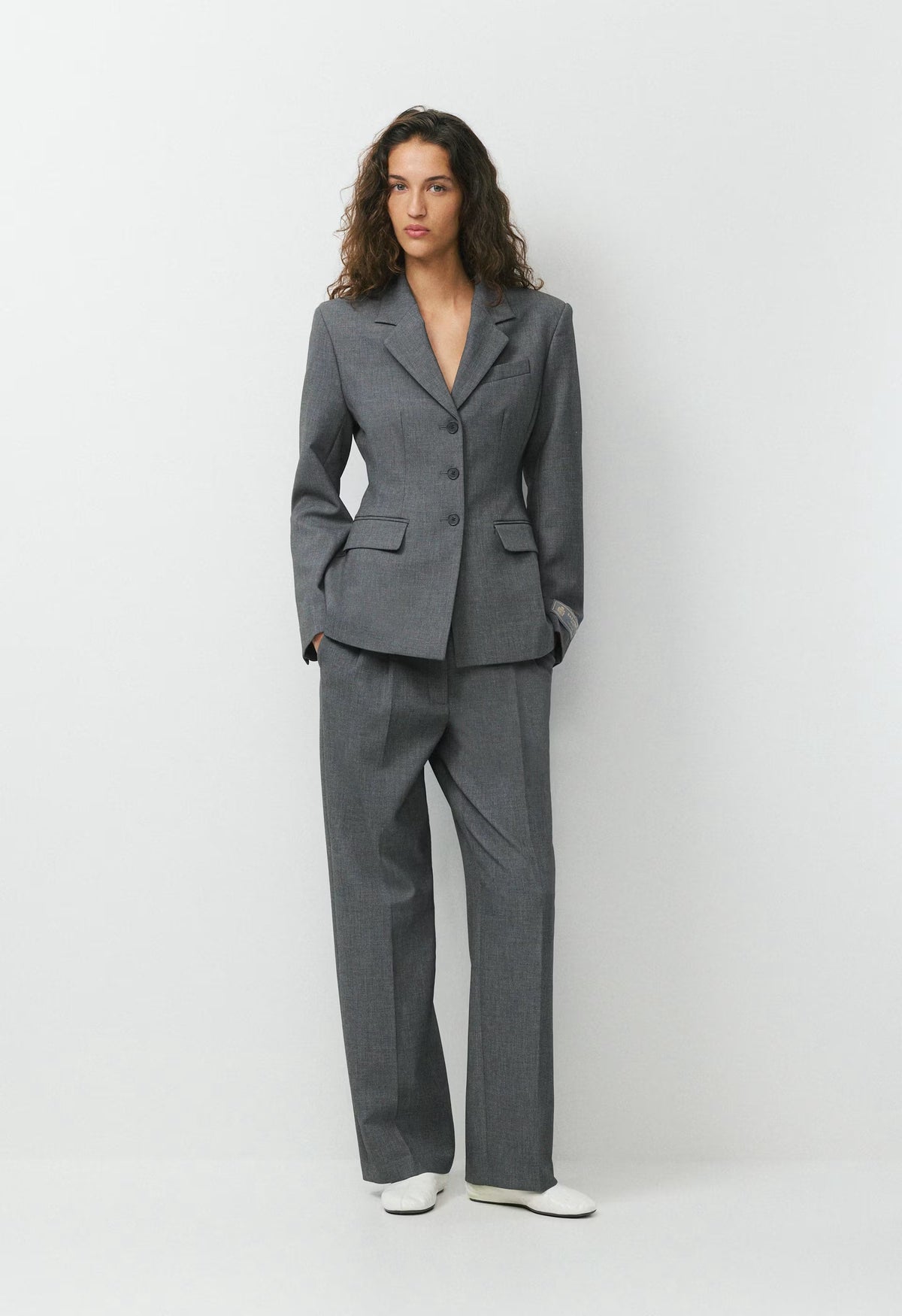 Standout Blazer - Eversential™ - HEATHER CHARCOAL