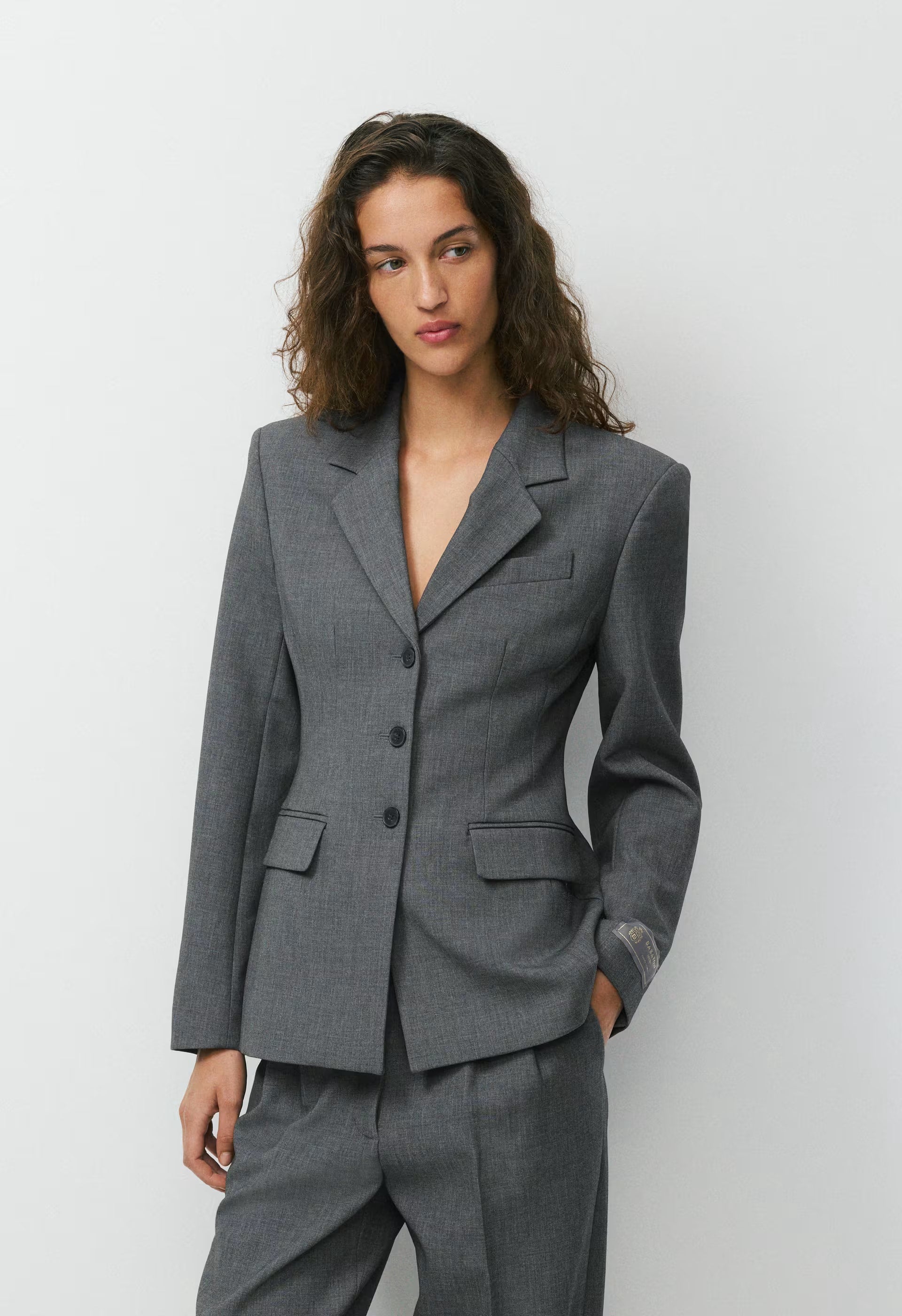 Standout Blazer - Eversential™ - HEATHER CHARCOAL