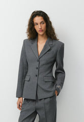 Standout Blazer - Eversential™ - HEATHER CHARCOAL