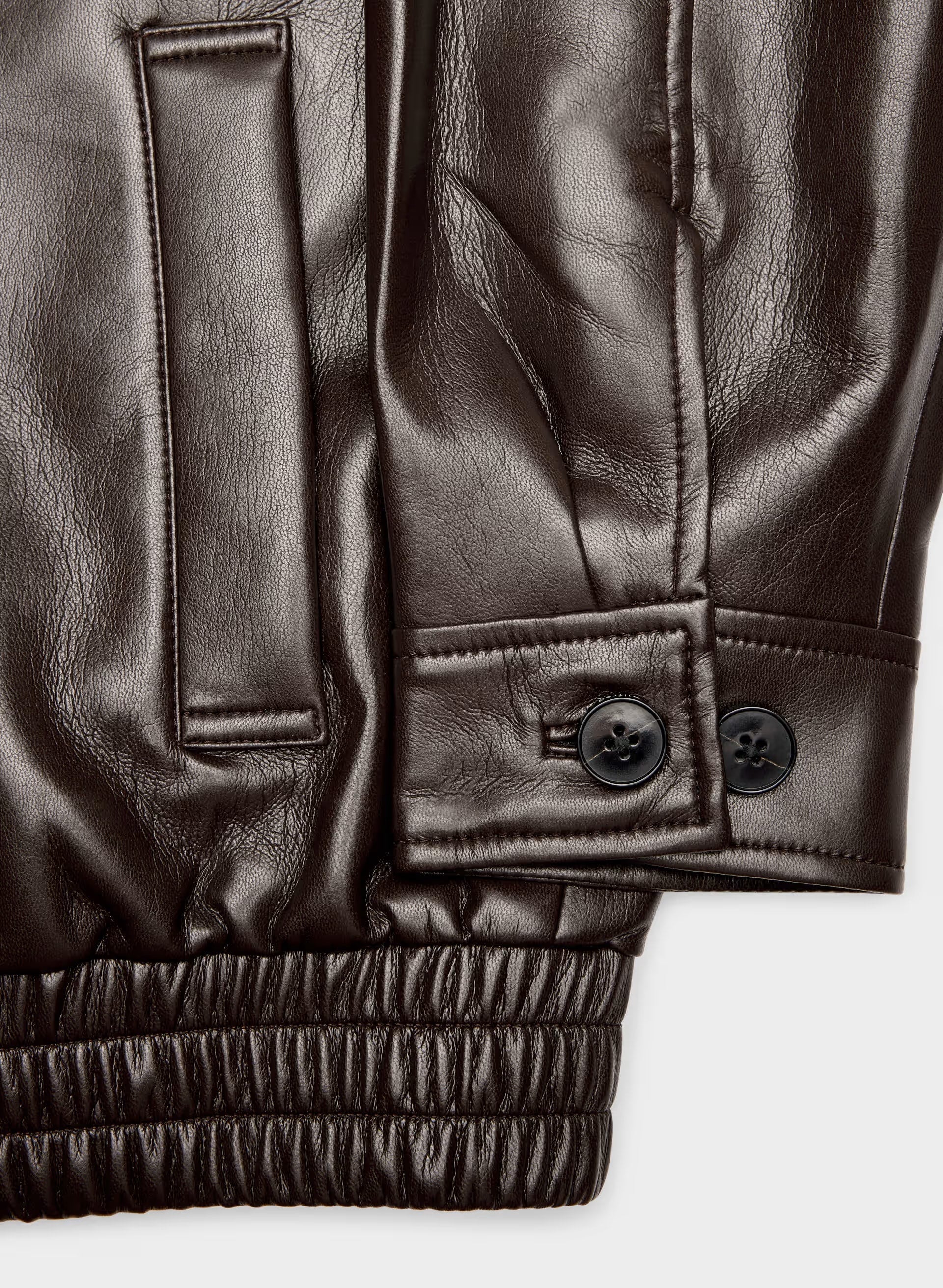 Falcon Jacket - UnReal Leather - RICH MOCHA BROWN