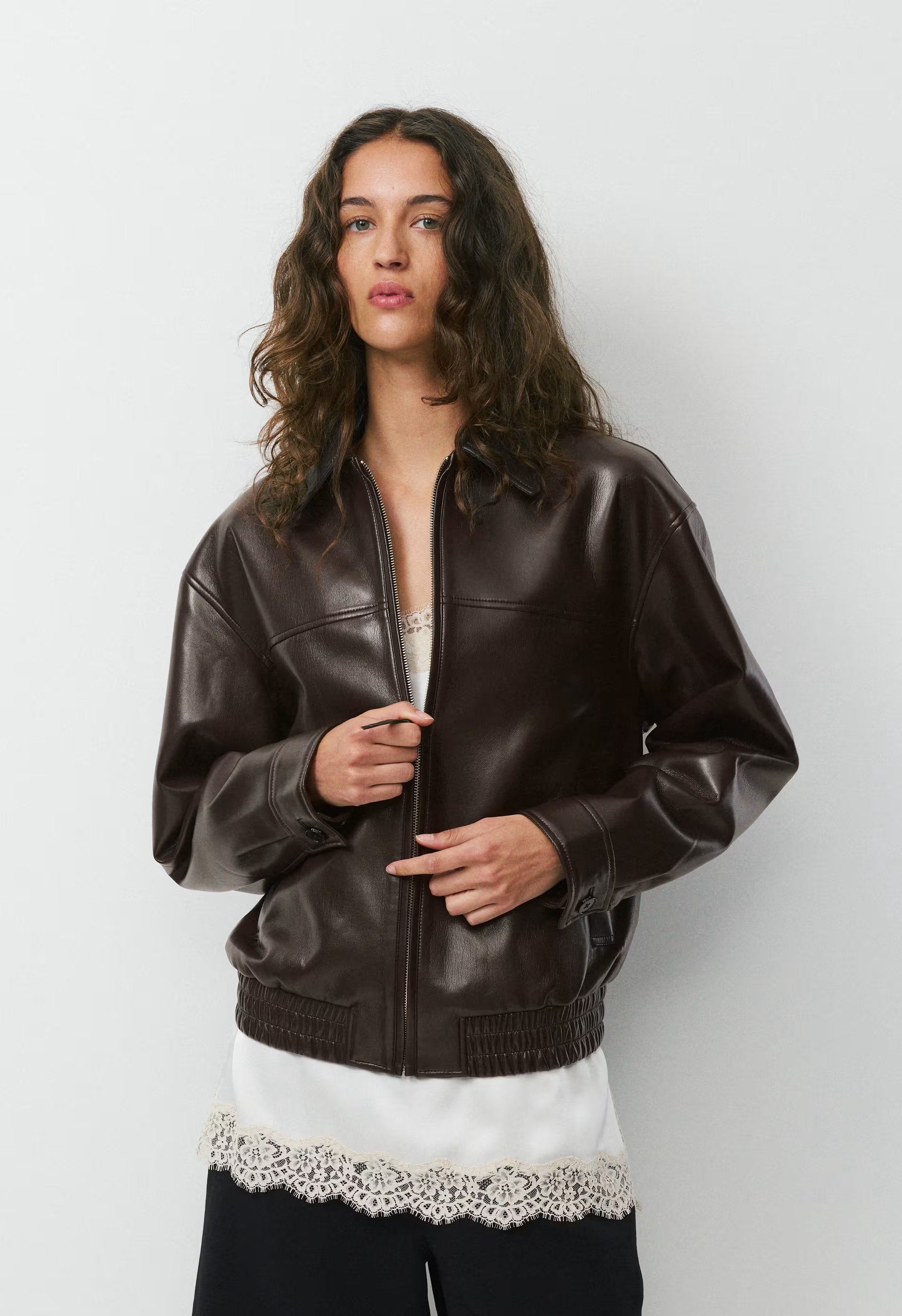 Falcon Jacket - UnReal Leather - RICH MOCHA BROWN