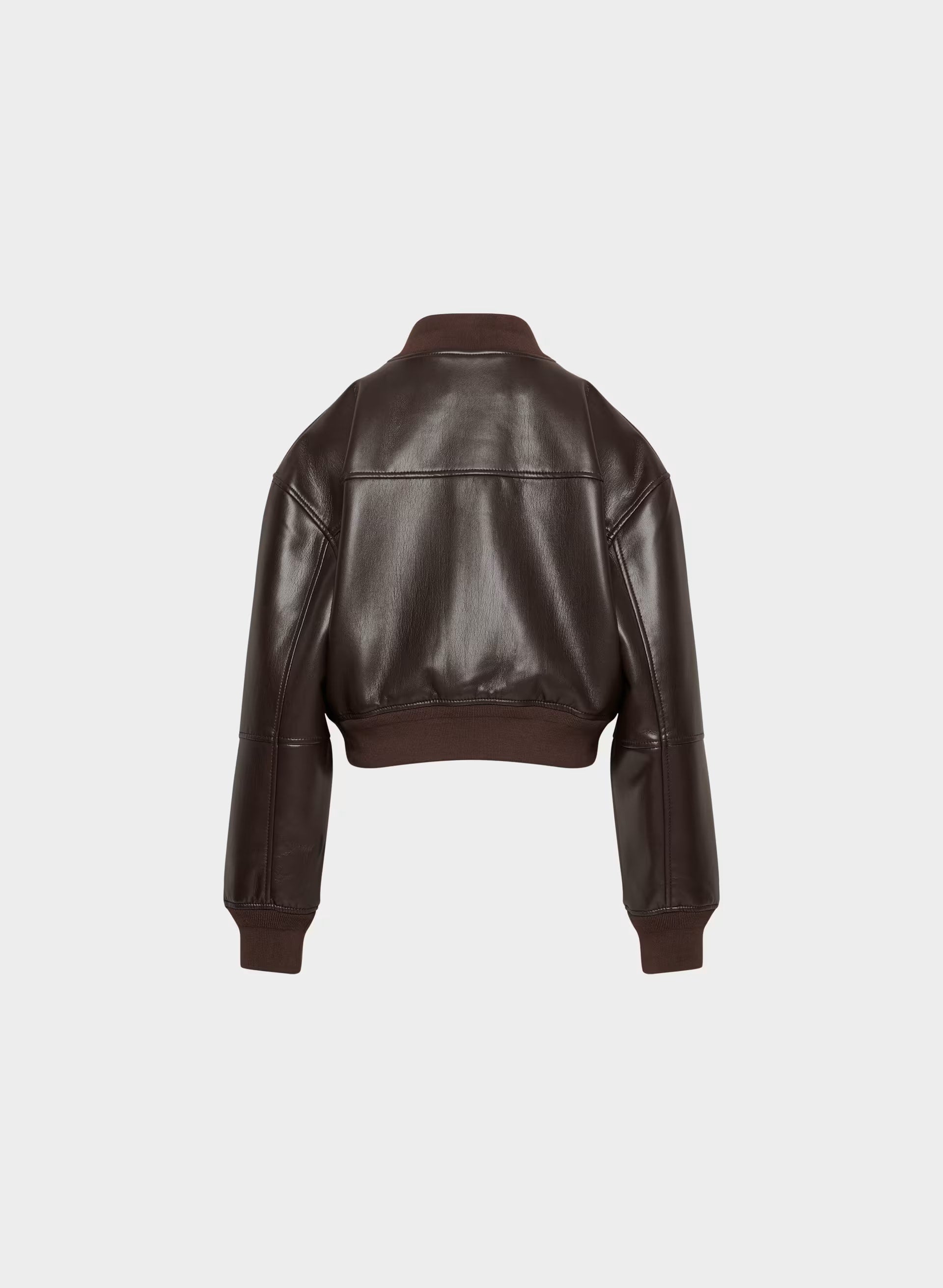 Synergy Bomber - UnReal Leather - RICH MOCHA BROWN