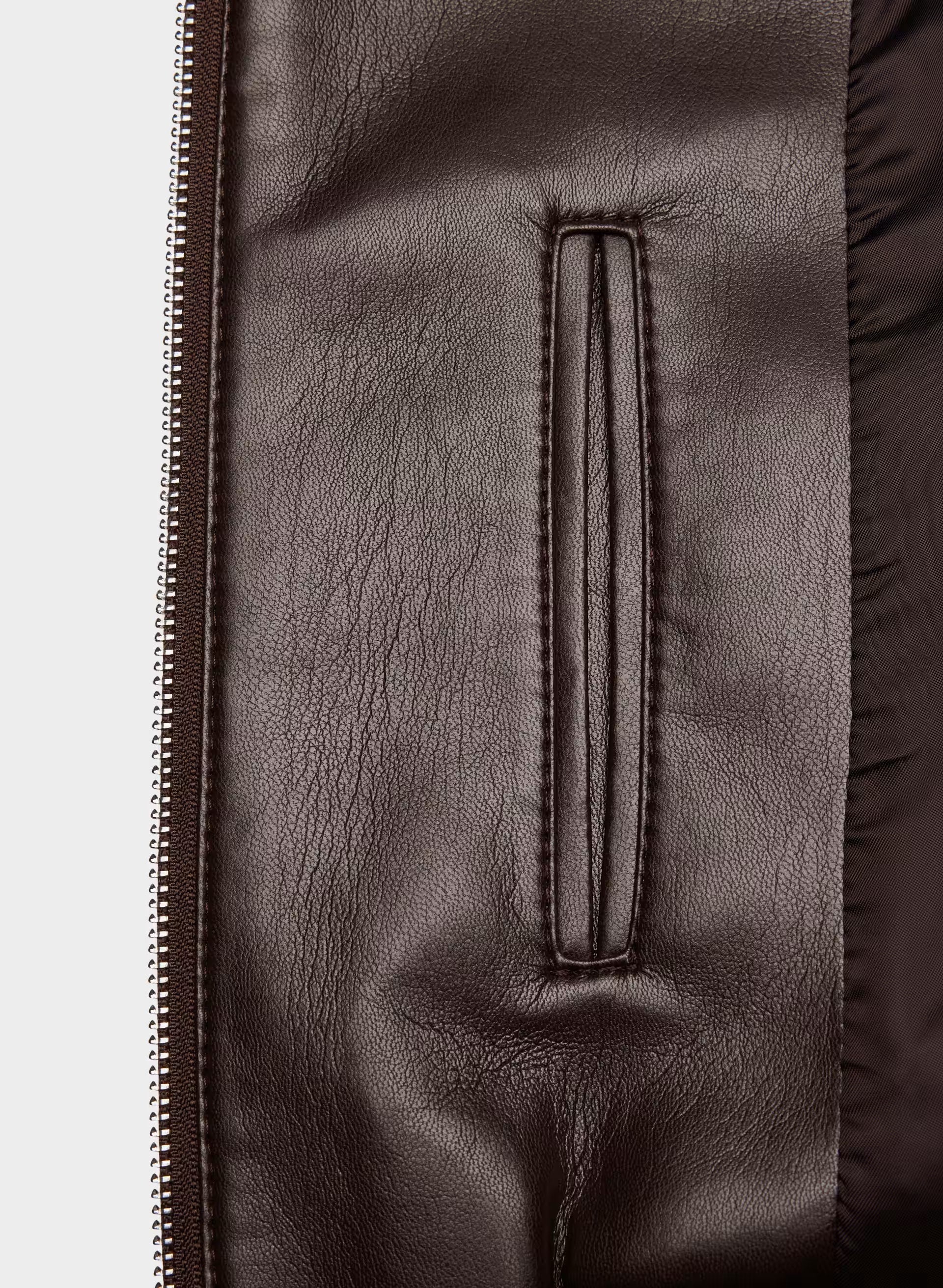 Synergy Bomber - UnReal Leather - RICH MOCHA BROWN