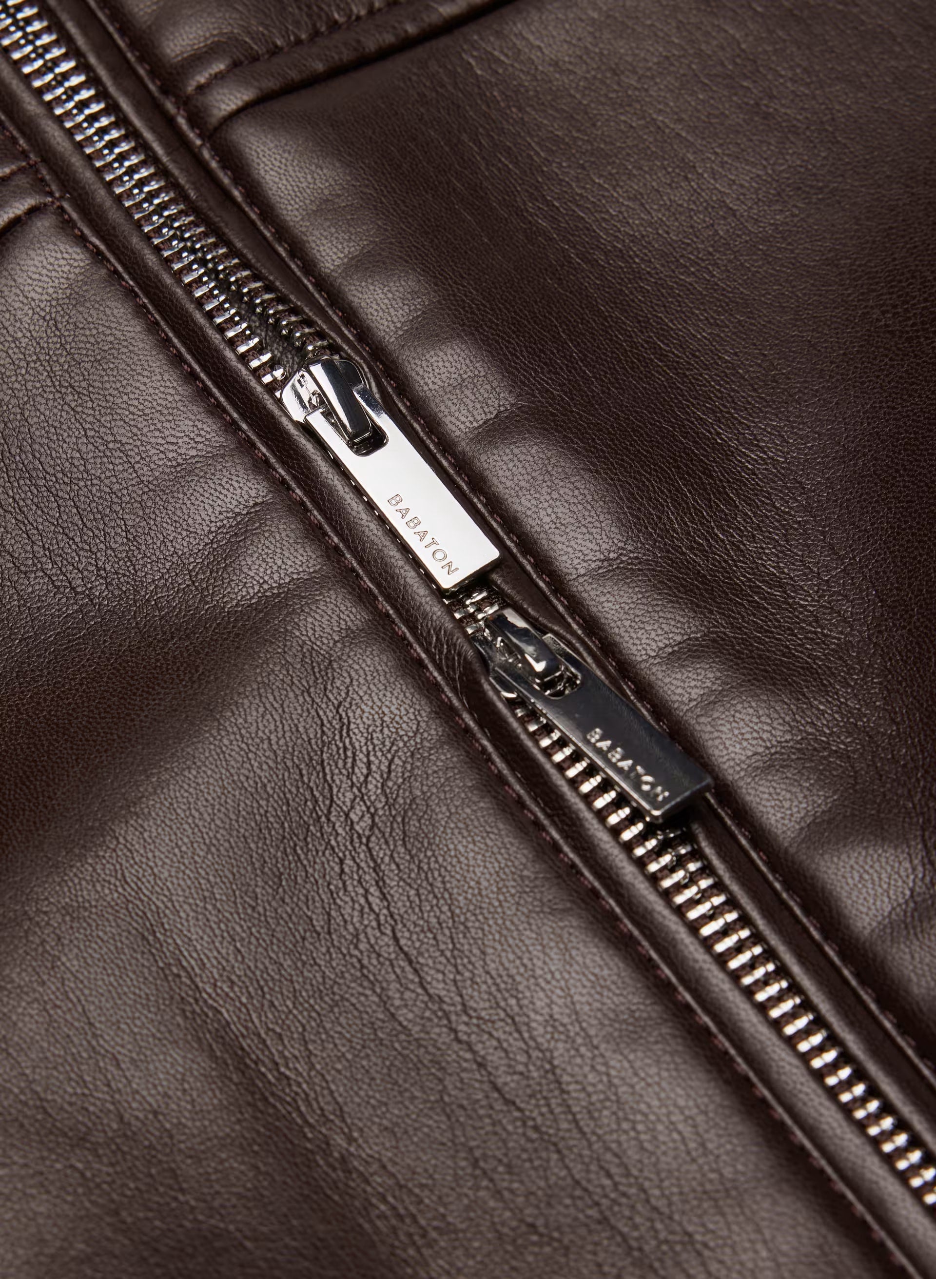Synergy Bomber - UnReal Leather - RICH MOCHA BROWN