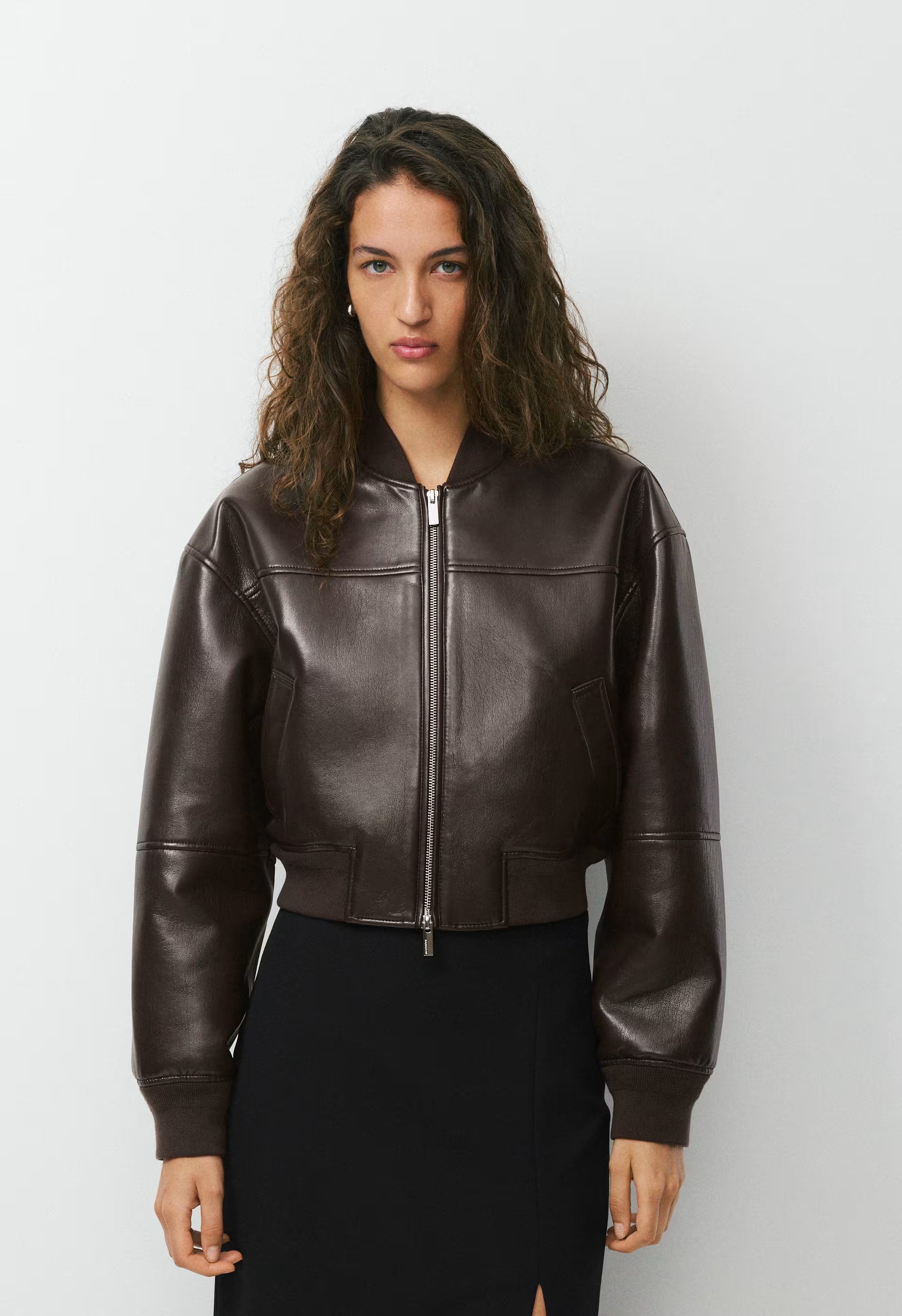 Synergy Bomber - UnReal Leather - RICH MOCHA BROWN
