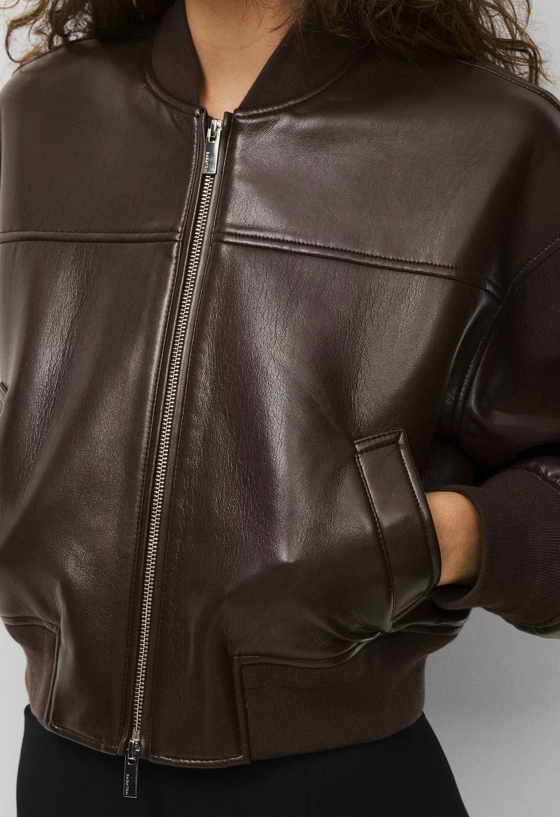 Synergy Bomber - UnReal Leather - RICH MOCHA BROWN
