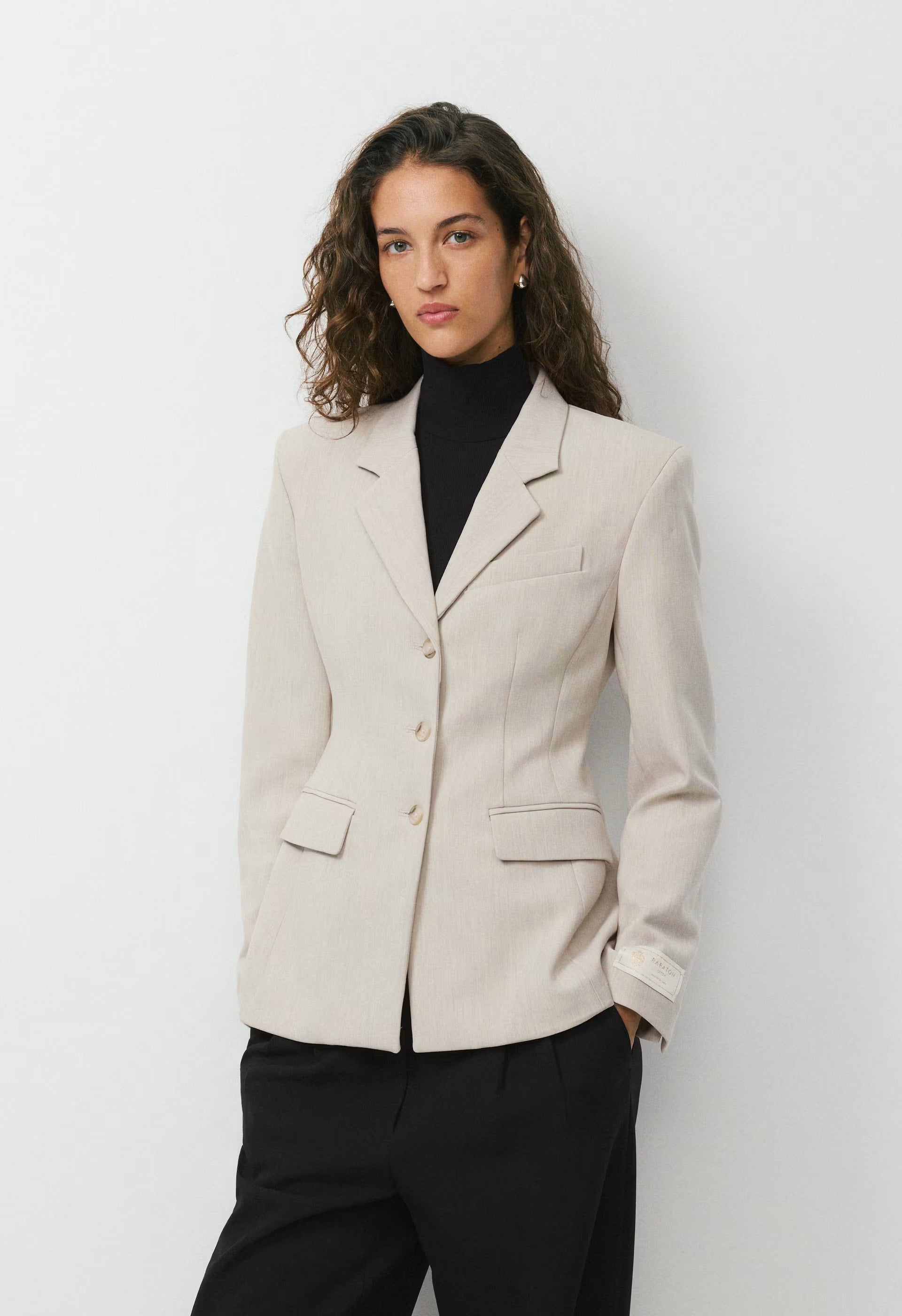 Standout Blazer - Eversential™ - HEATHER MATTE PEARL