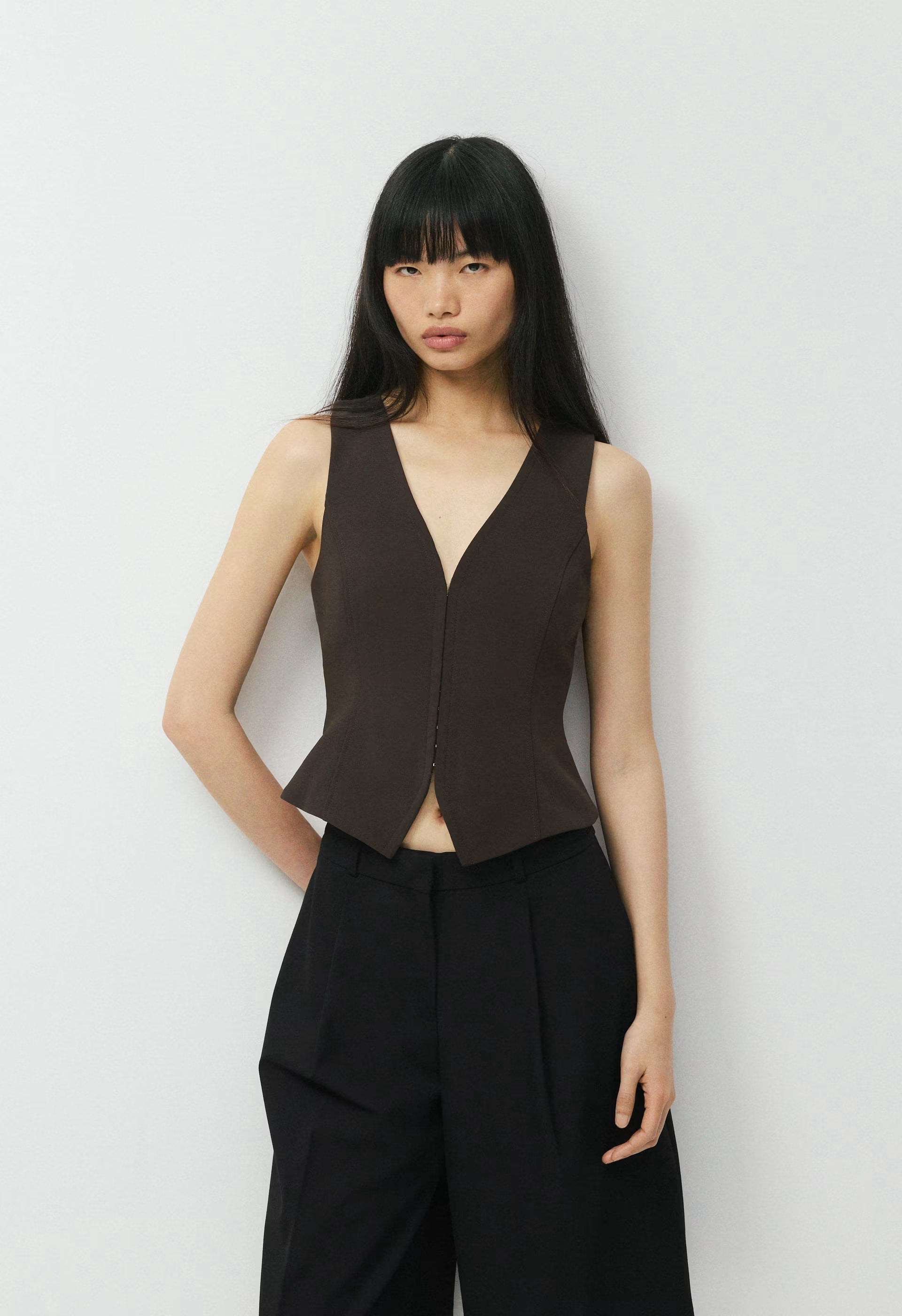 Attire Vest - Crepette™ - CACAO NIB BROWN