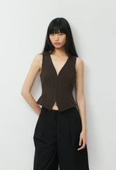 Attire Vest - Crepette™ - CACAO NIB BROWN