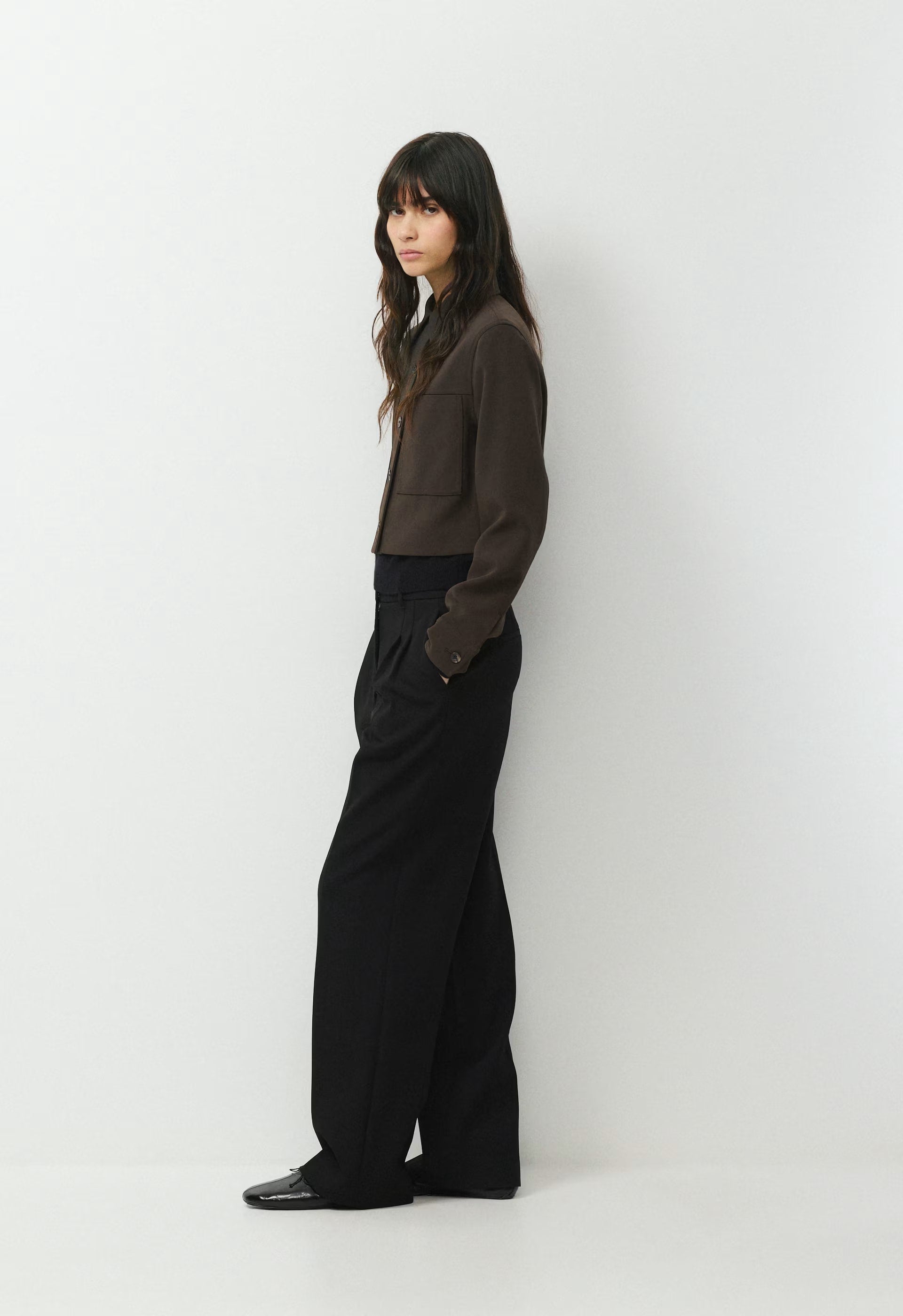 Little Vignette Jacket - Crepette™ - CACAO NIB BROWN