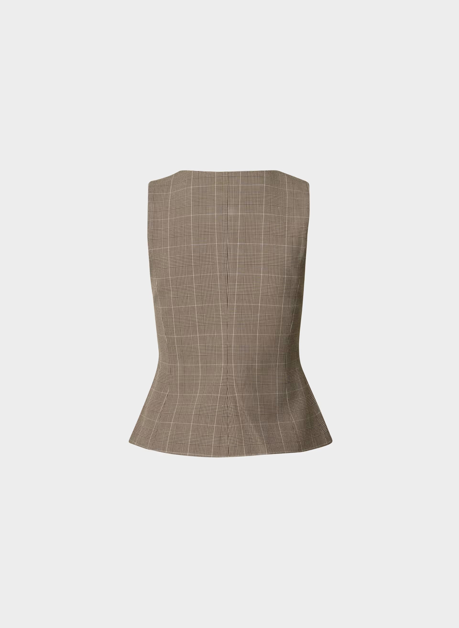 Regal Vest - ND TUP/RCH MCH BRWN