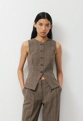 Regal Vest - ND TUP/RCH MCH BRWN