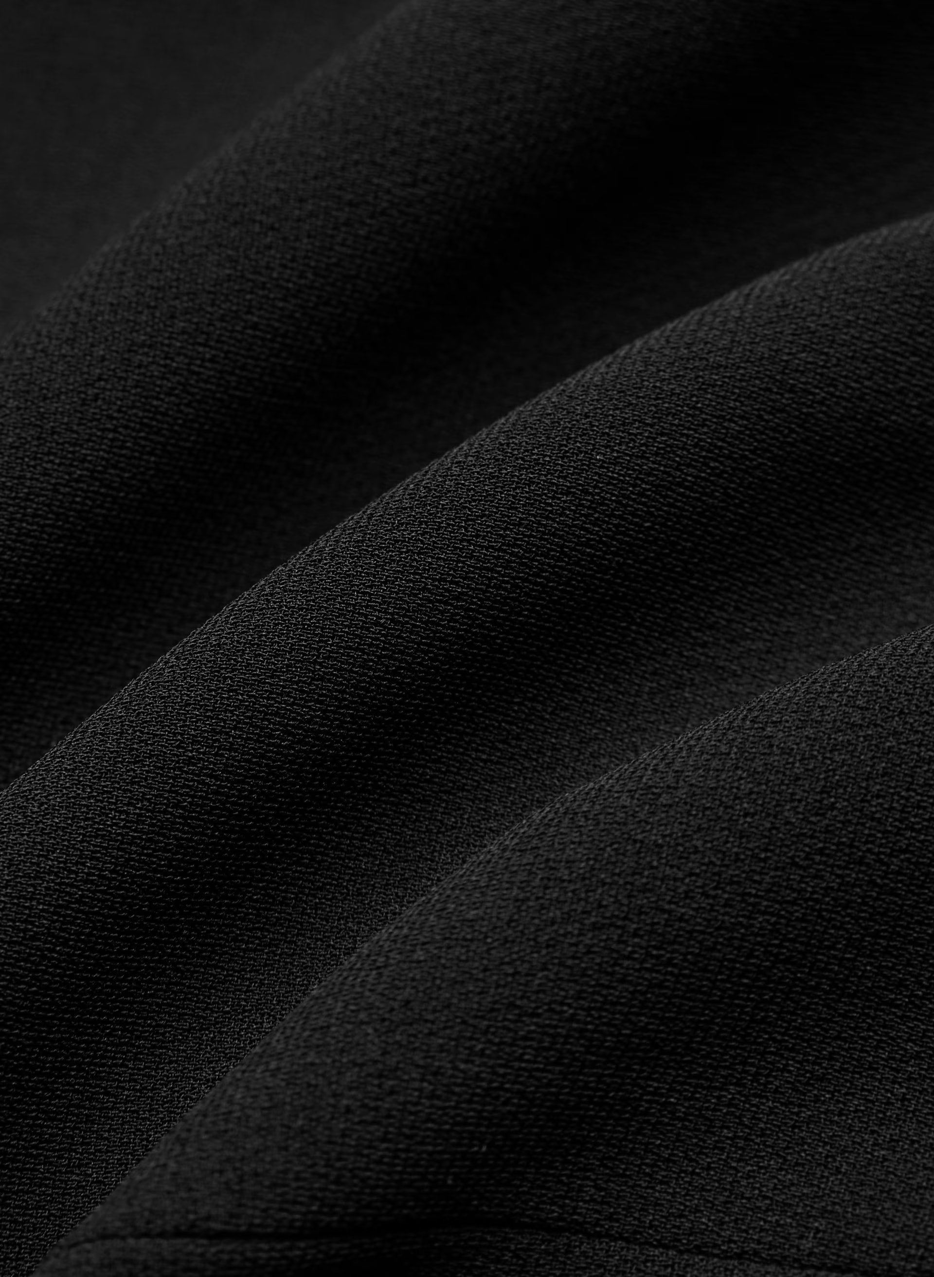Brynn Shortsleeve Blazer - Sway Crepe - BLACK