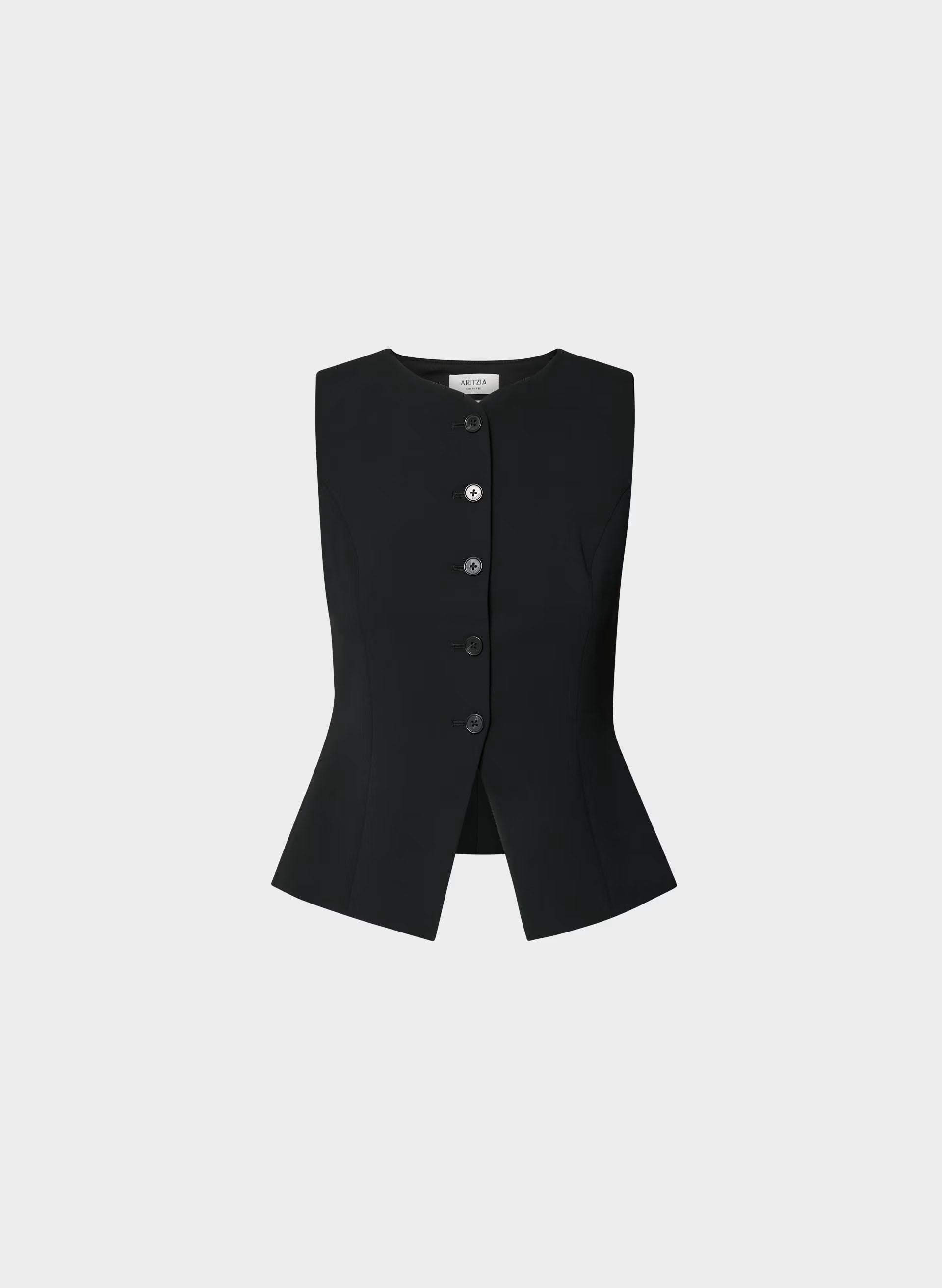 Regal Vest - Crepette™ - BLACK