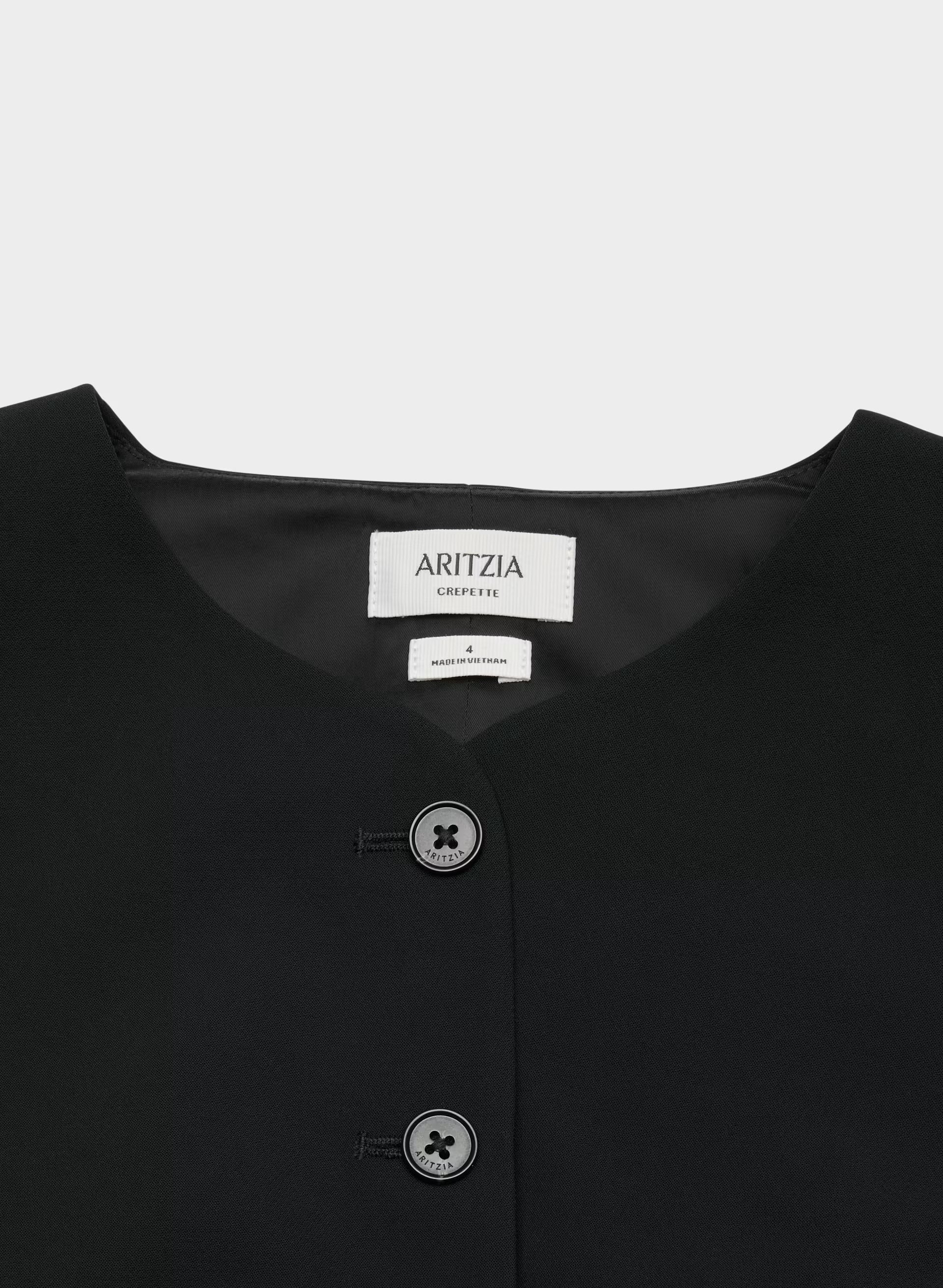 Regal Vest - Crepette™ - BLACK
