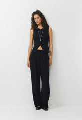 Regal Vest - Crepette™ - BLACK
