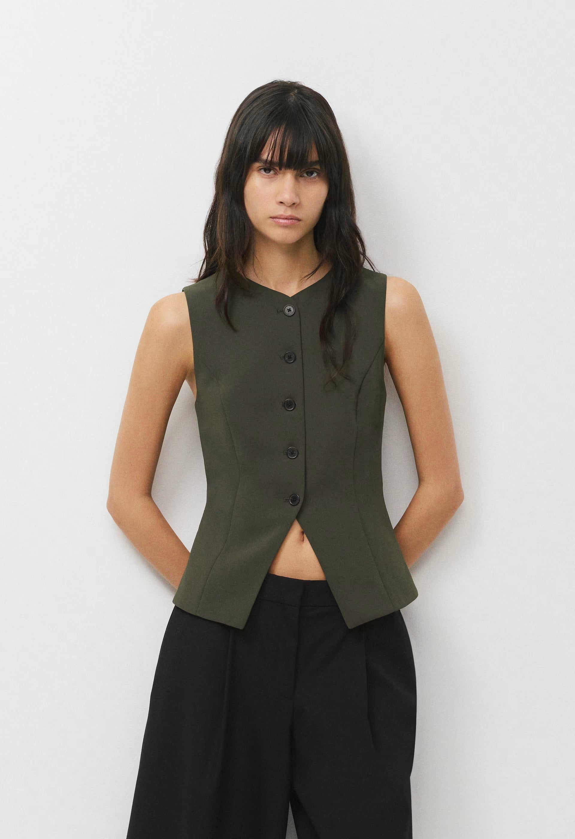 Regal Vest - Crepette™ - FLINT GREEN