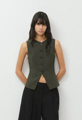 Regal Vest - Crepette™ - FLINT GREEN