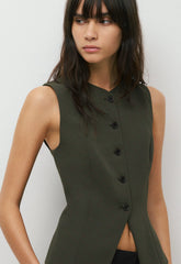 Regal Vest - Crepette™ - FLINT GREEN