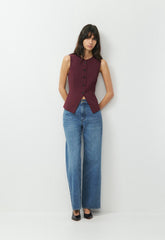 Regal Vest - Crepette™ - GALA PLUM