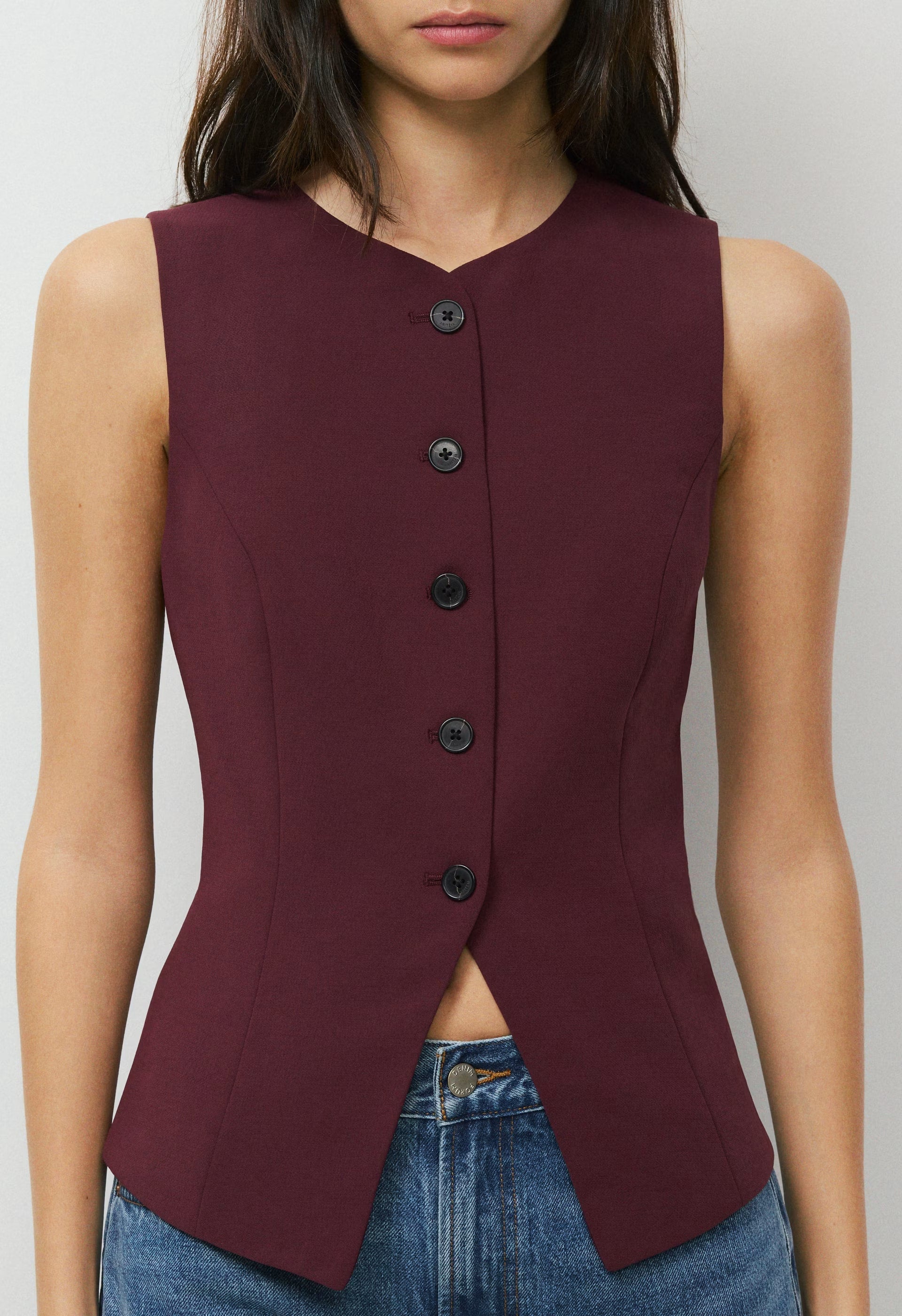 Regal Vest - Crepette™ - GALA PLUM