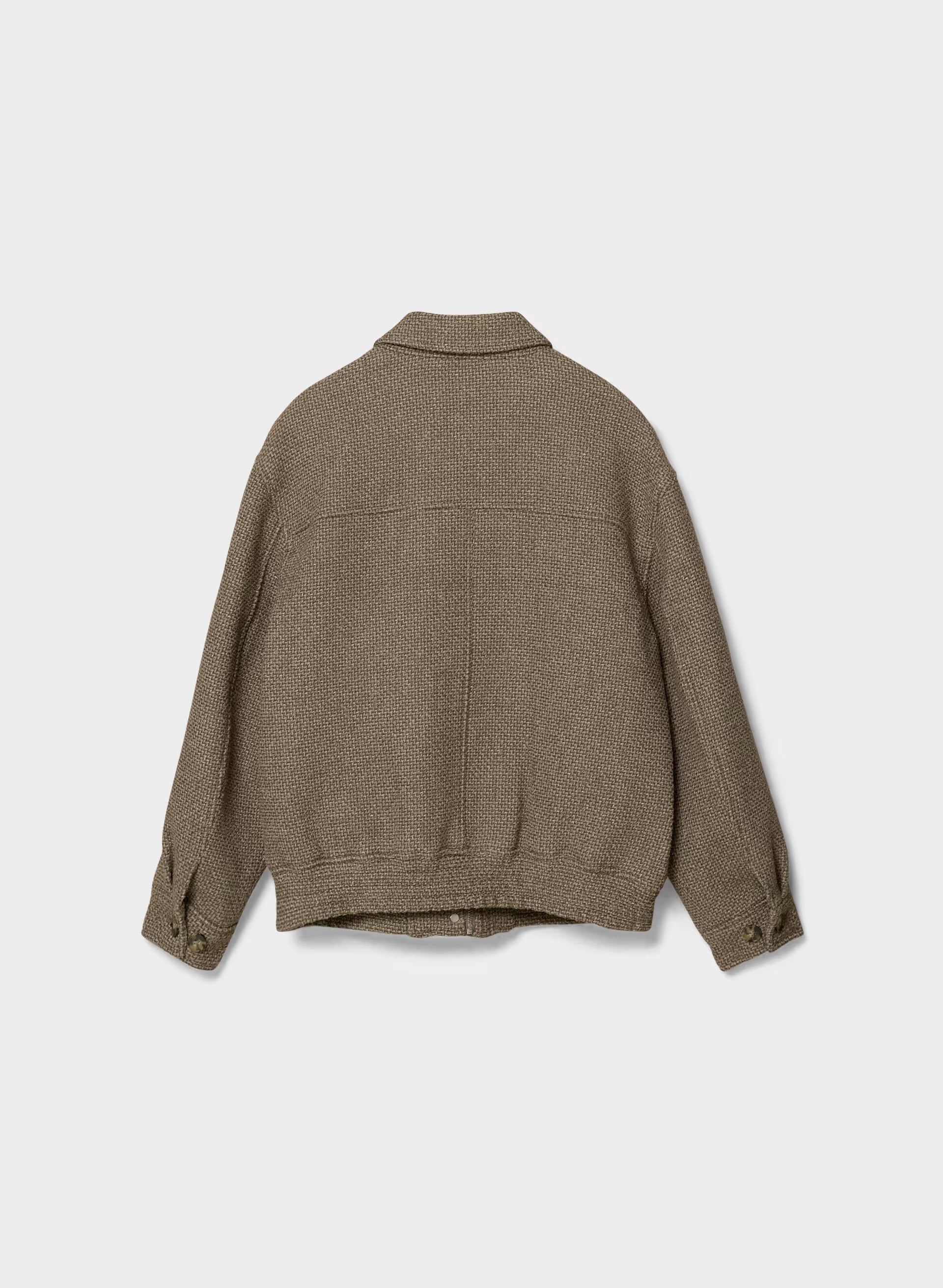 Mercury Bomber - Tweed - NOMAD TAUPE /BIRCH