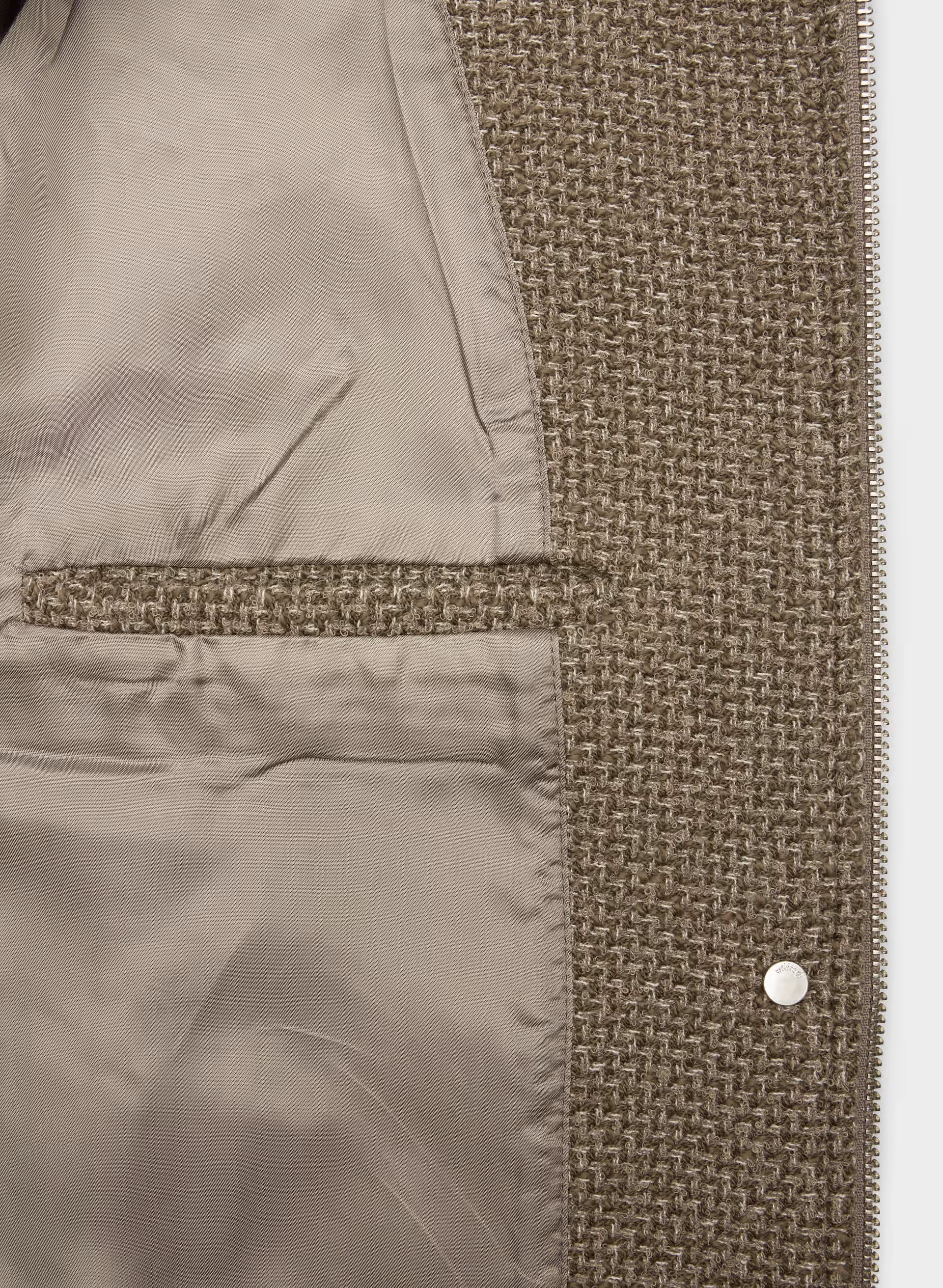 Mercury Bomber - Tweed - NOMAD TAUPE /BIRCH