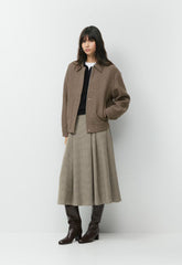 Mercury Bomber - Tweed - NOMAD TAUPE /BIRCH