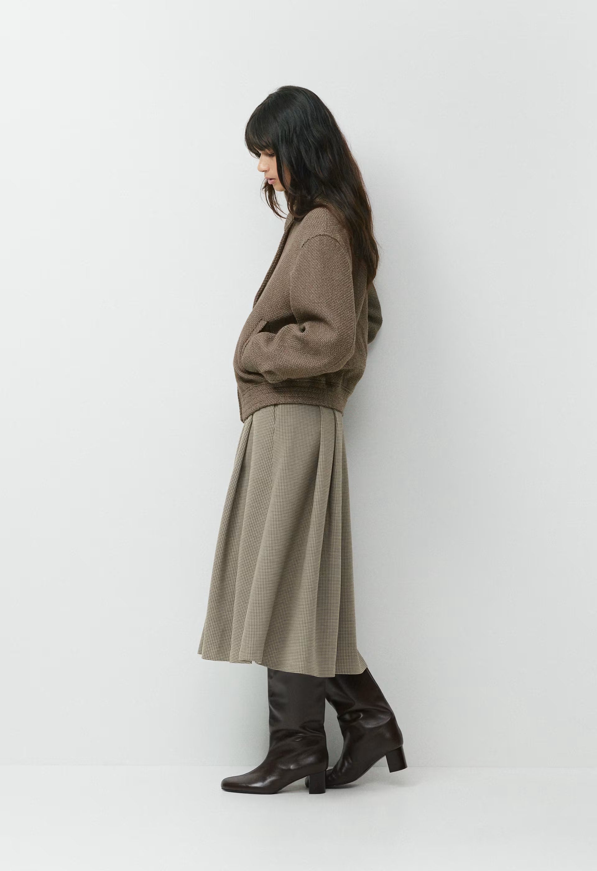 Mercury Bomber - Tweed - NOMAD TAUPE /BIRCH