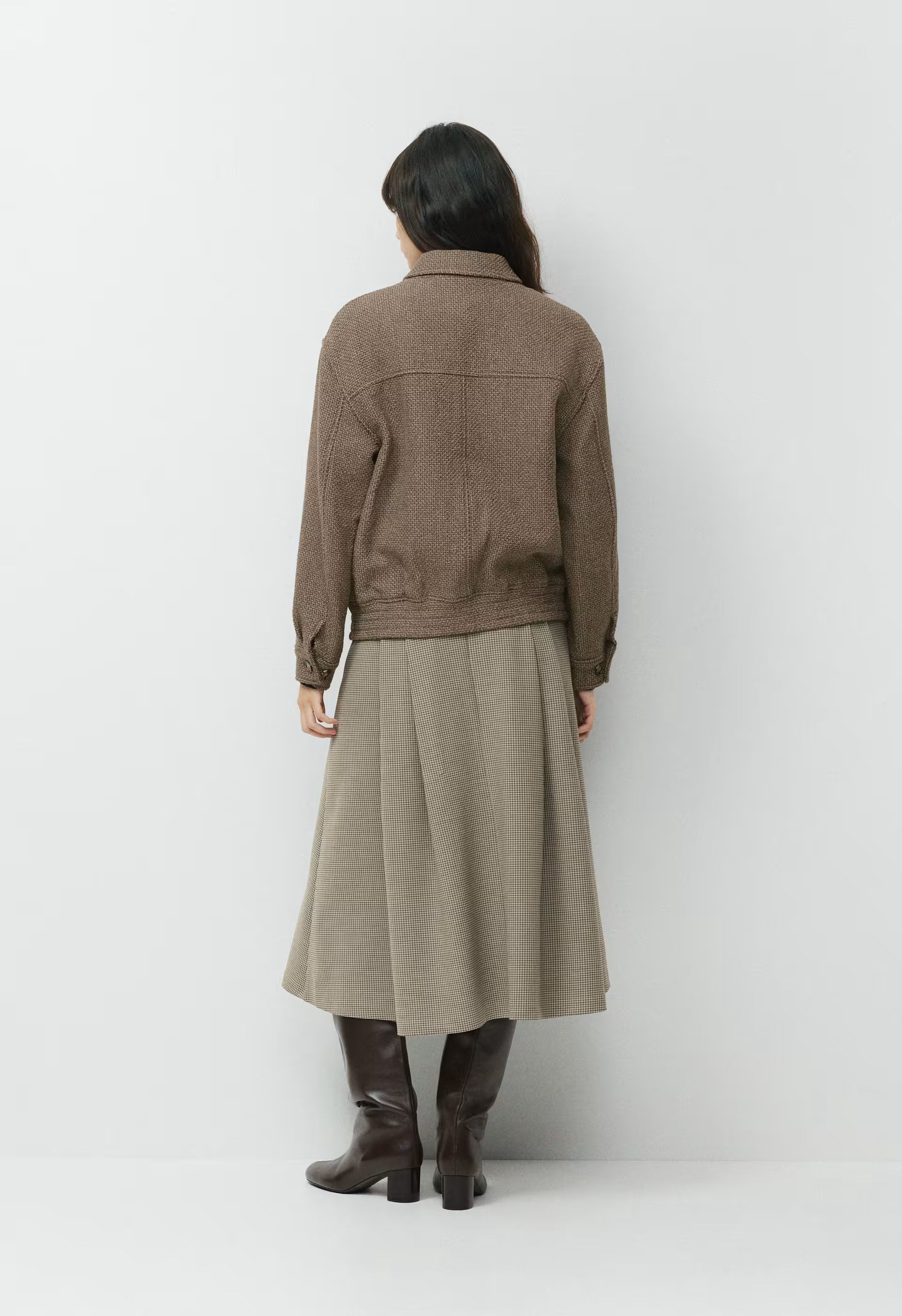Mercury Bomber - Tweed - NOMAD TAUPE /BIRCH
