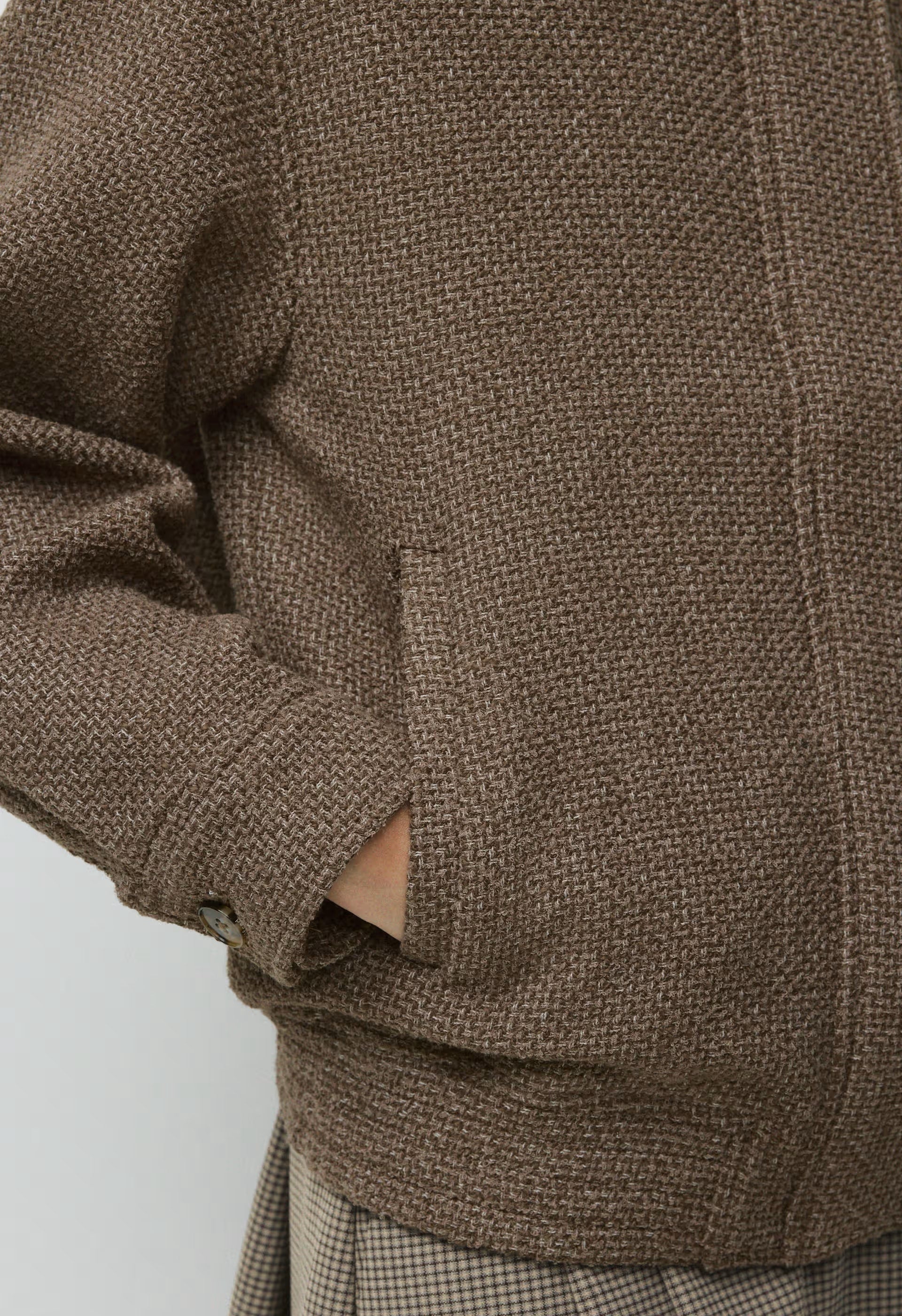 Mercury Bomber - Tweed - NOMAD TAUPE /BIRCH