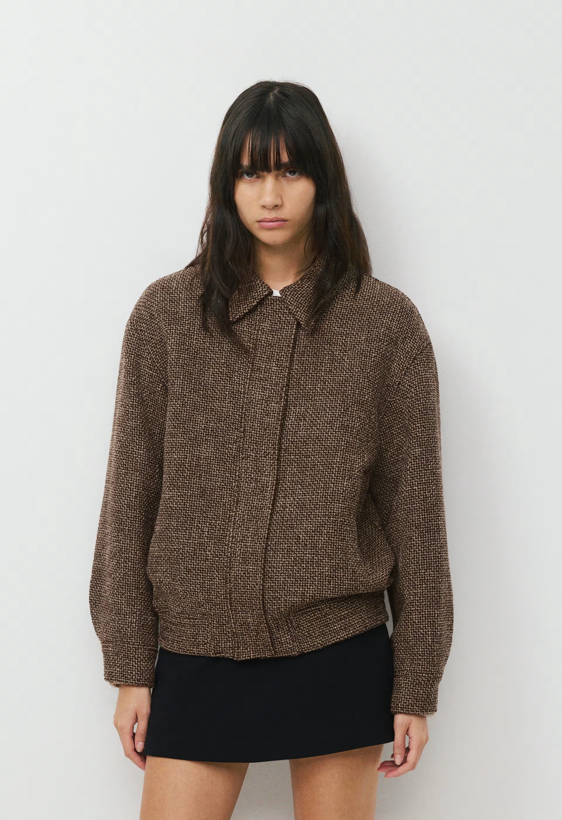 Mercury Bomber - Tweed - R MCH BRN/COLA TAUPE