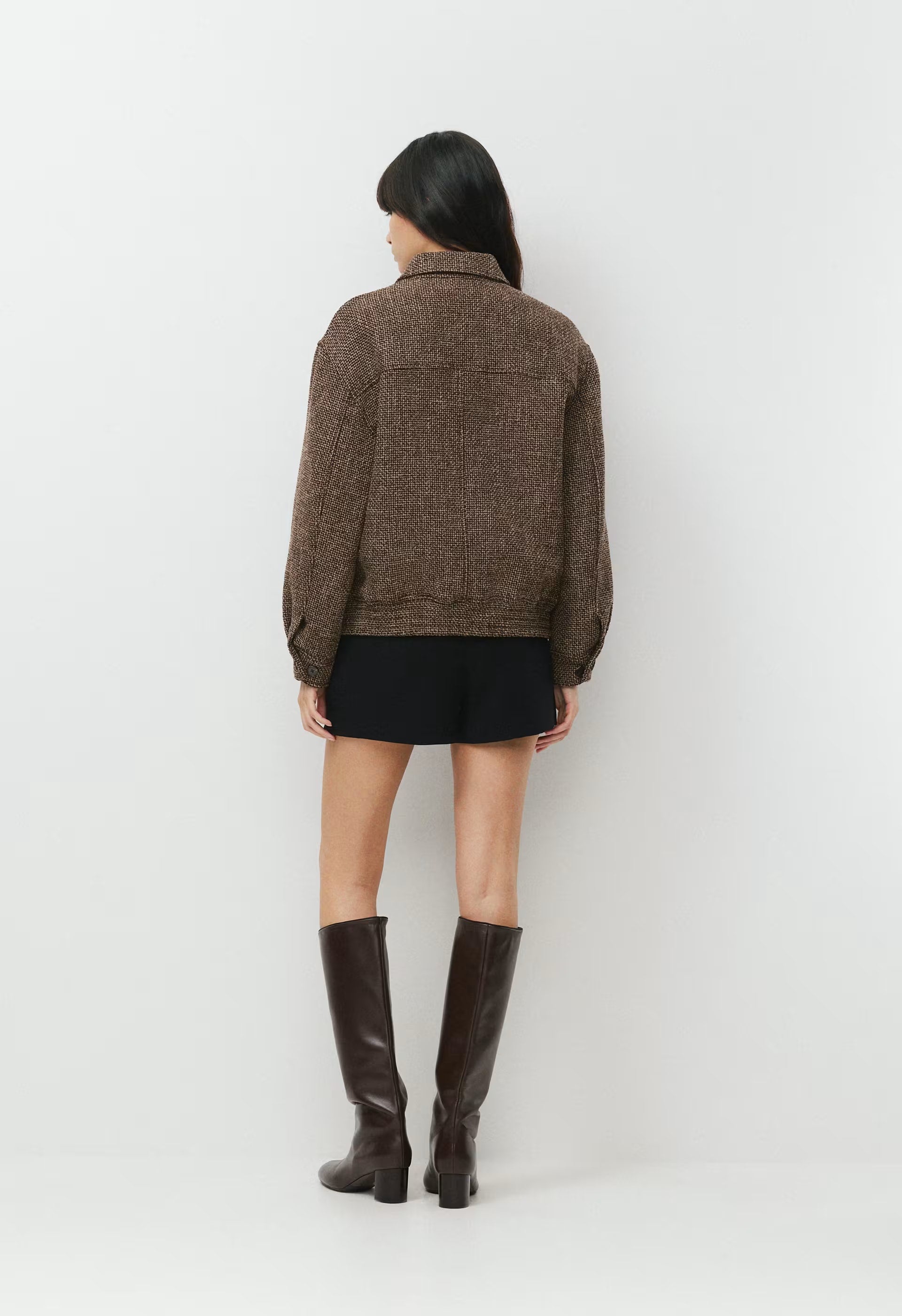 Mercury Bomber - Tweed - R MCH BRN/COLA TAUPE
