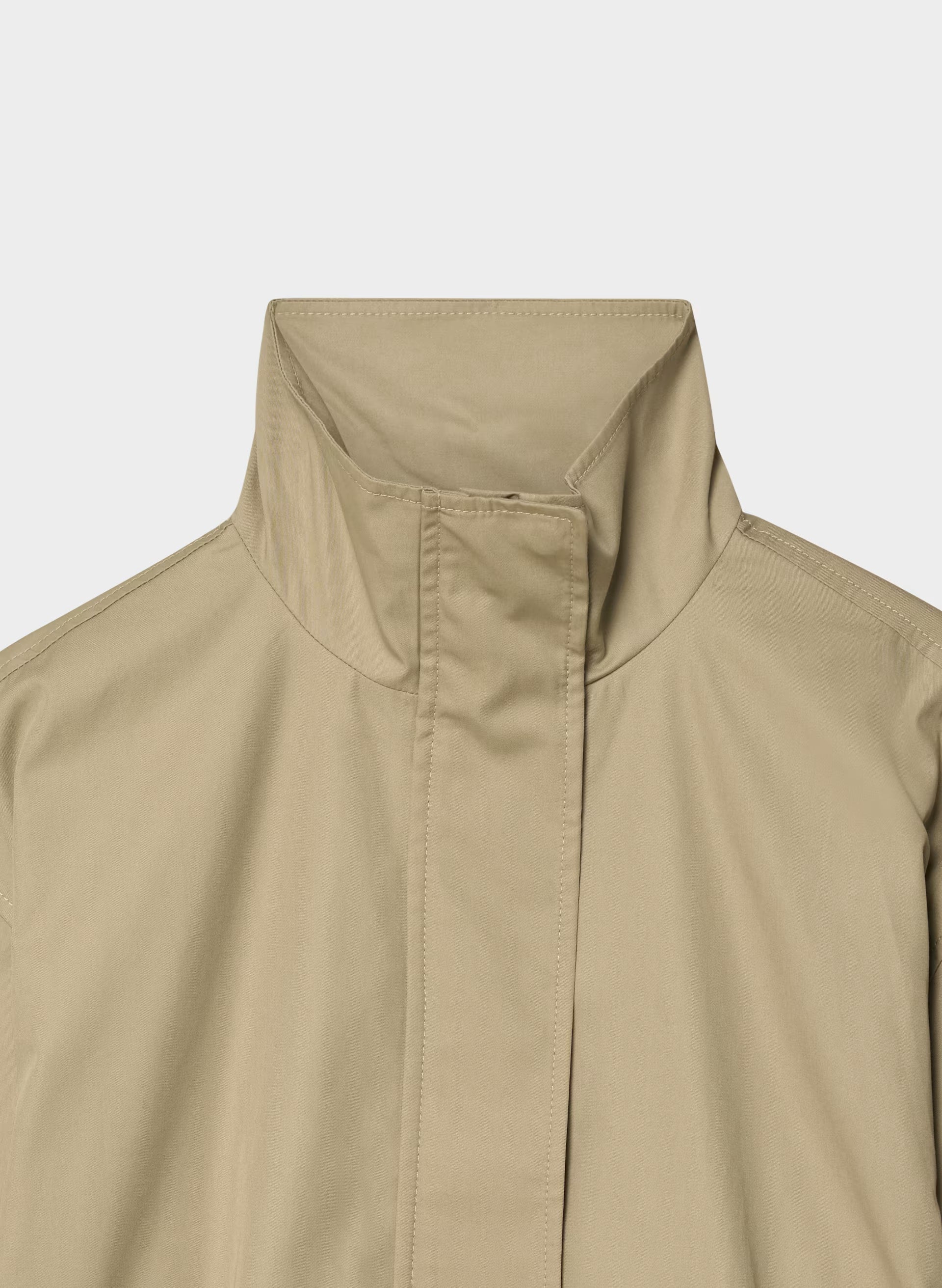 Geneva Jacket - City Twill - WICKER TAN