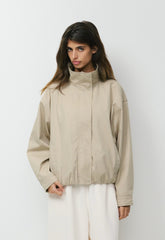 Geneva Jacket - City Twill - MARCONA BEIGE