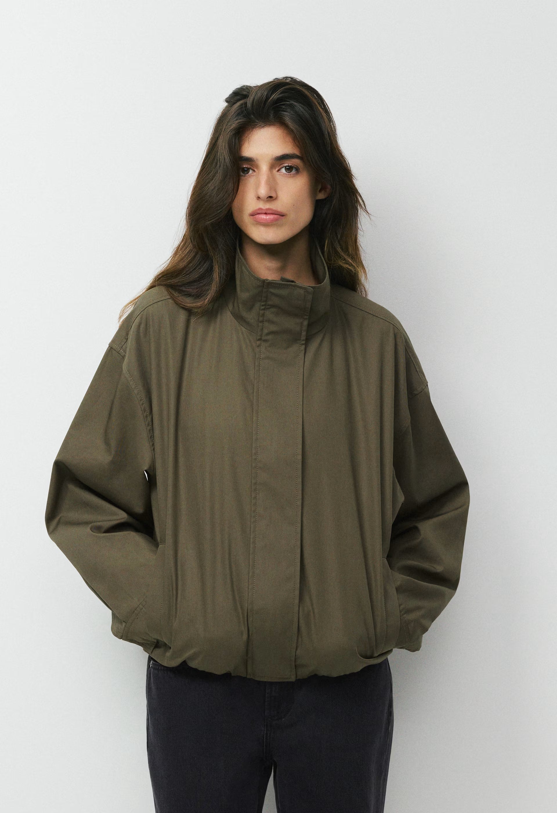 Geneva Jacket - City Twill - ATLAS OLIVE
