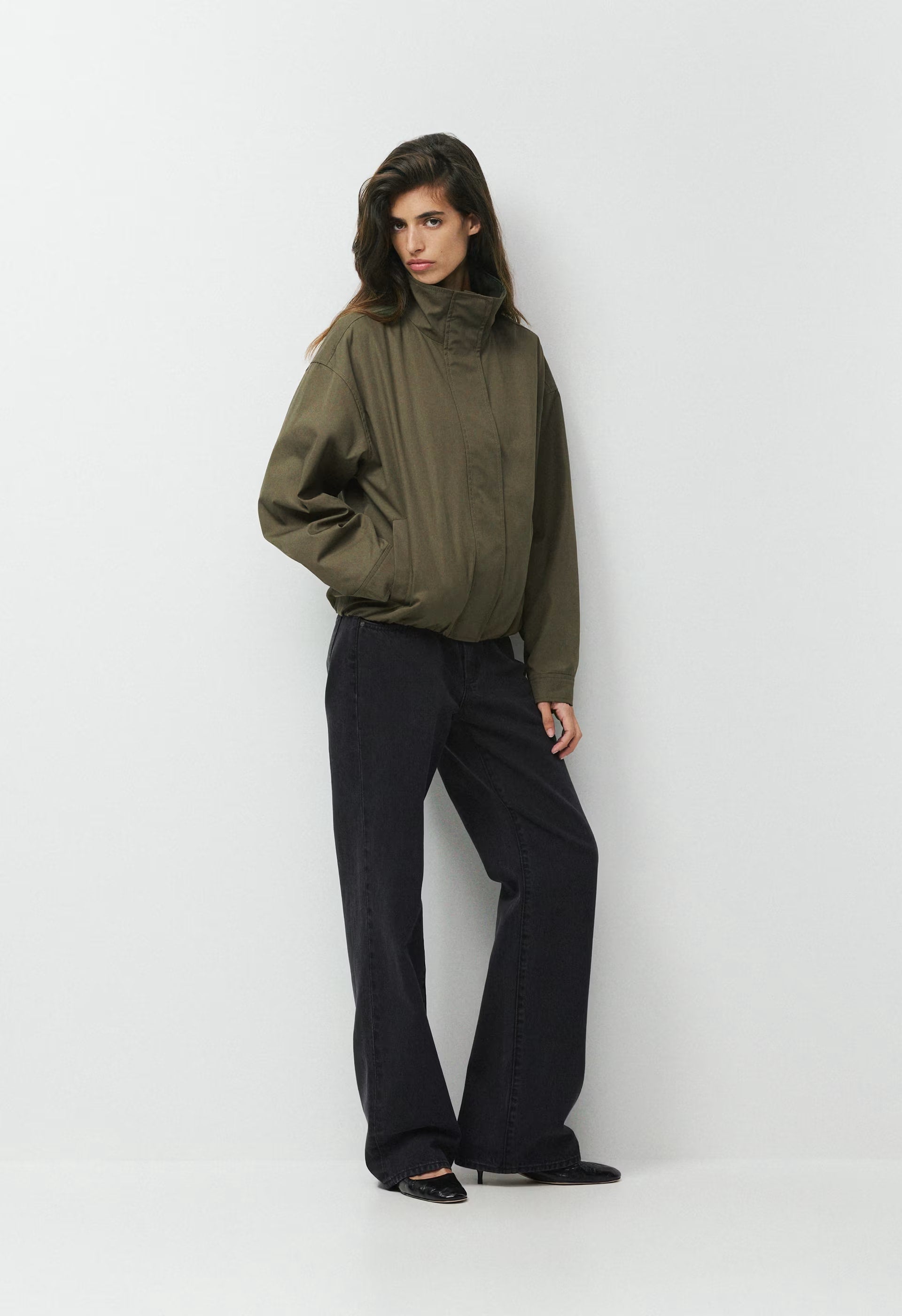 Geneva Jacket - City Twill - ATLAS OLIVE
