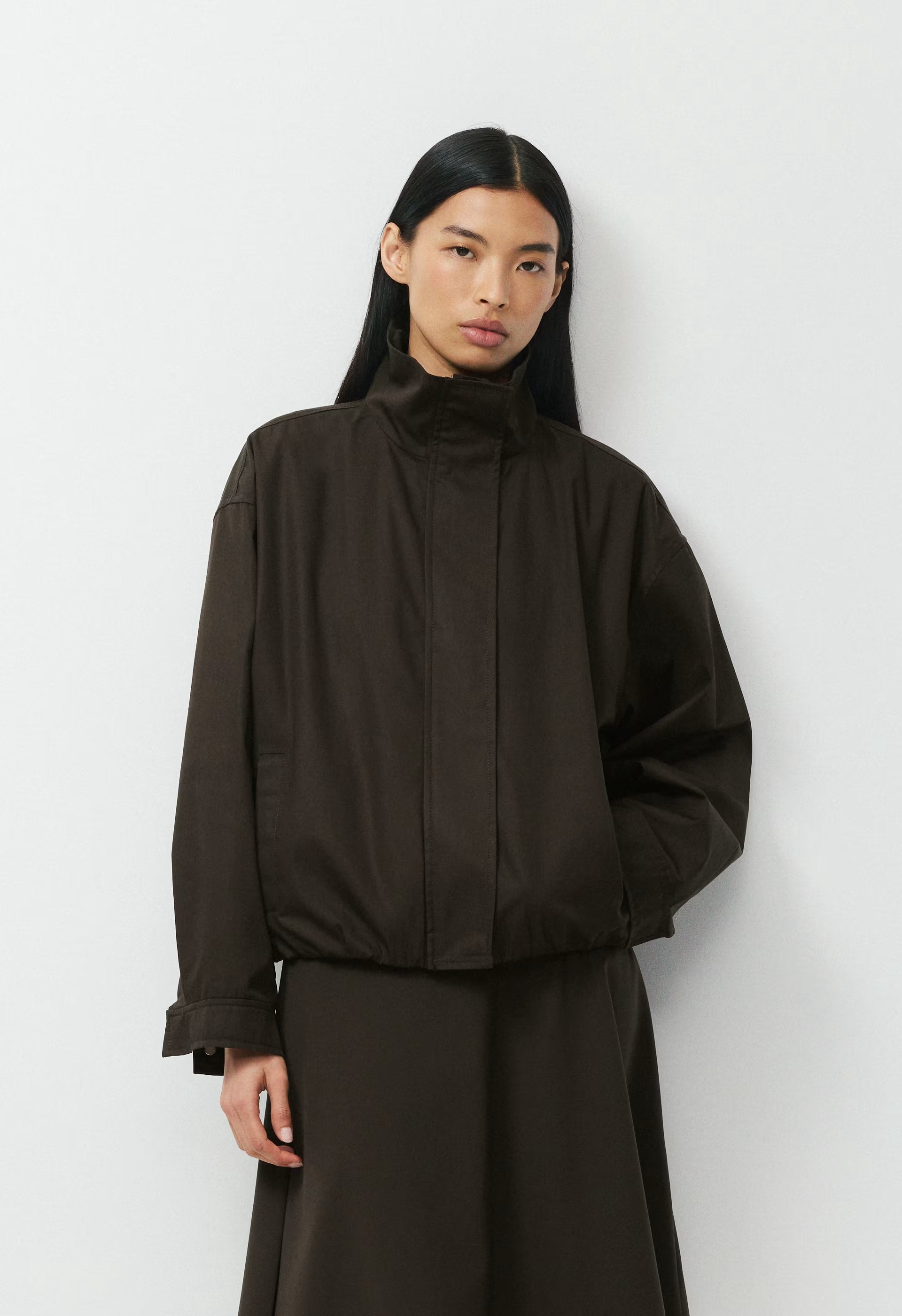 Geneva Jacket - City Twill - CACAO NIB BROWN