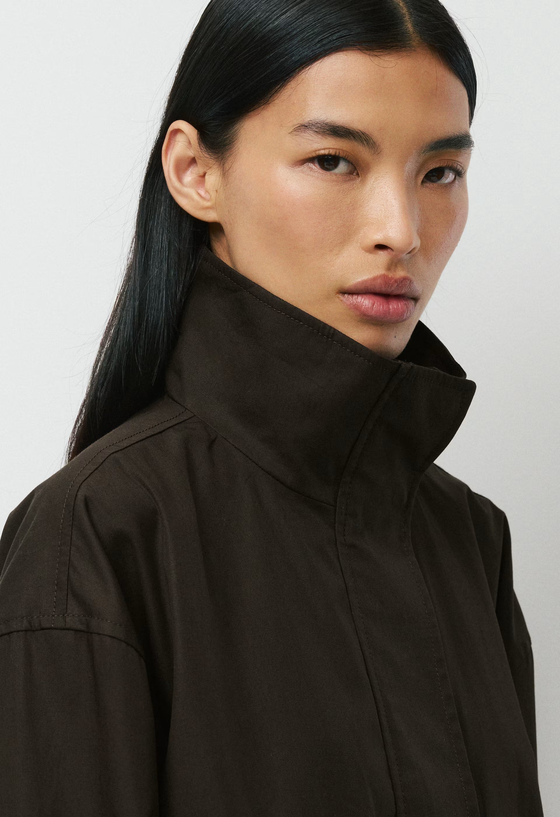Geneva Jacket - City Twill - CACAO NIB BROWN