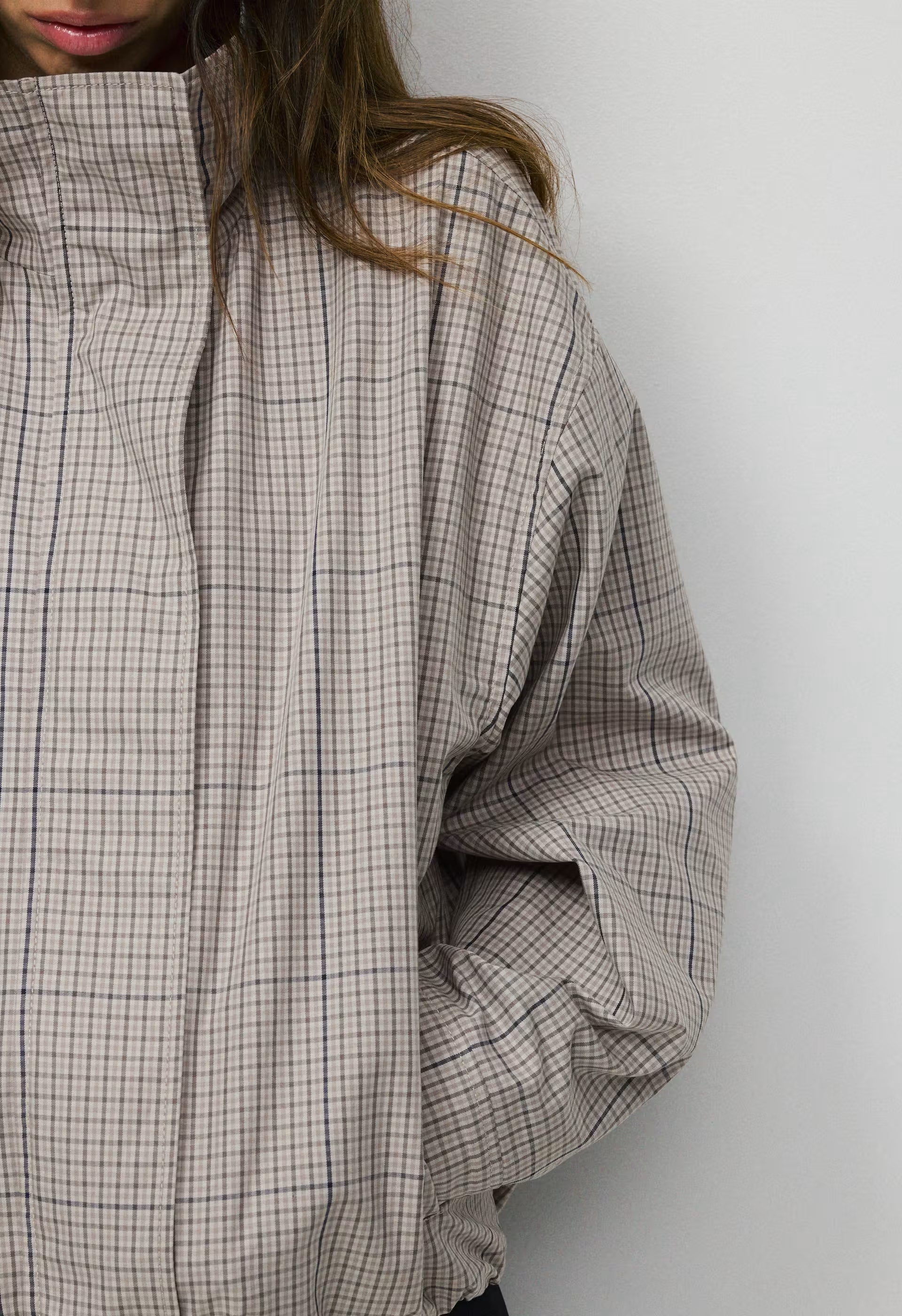 Geneva Jacket - City Twill - HRWCHK MATPRL / ADMRL