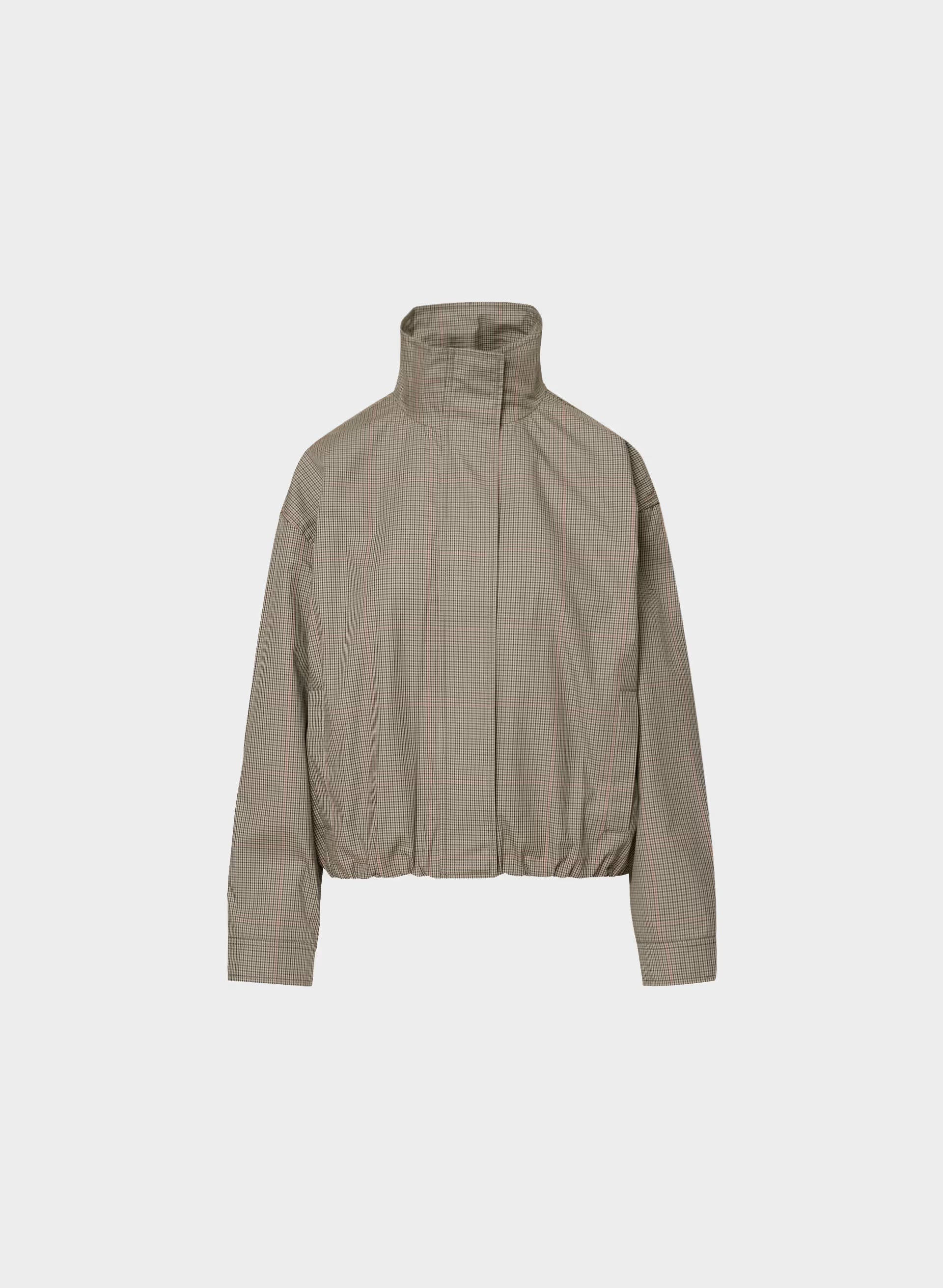 Geneva Jacket - City Twill - WSHRT CK ND TP/ANS BRN