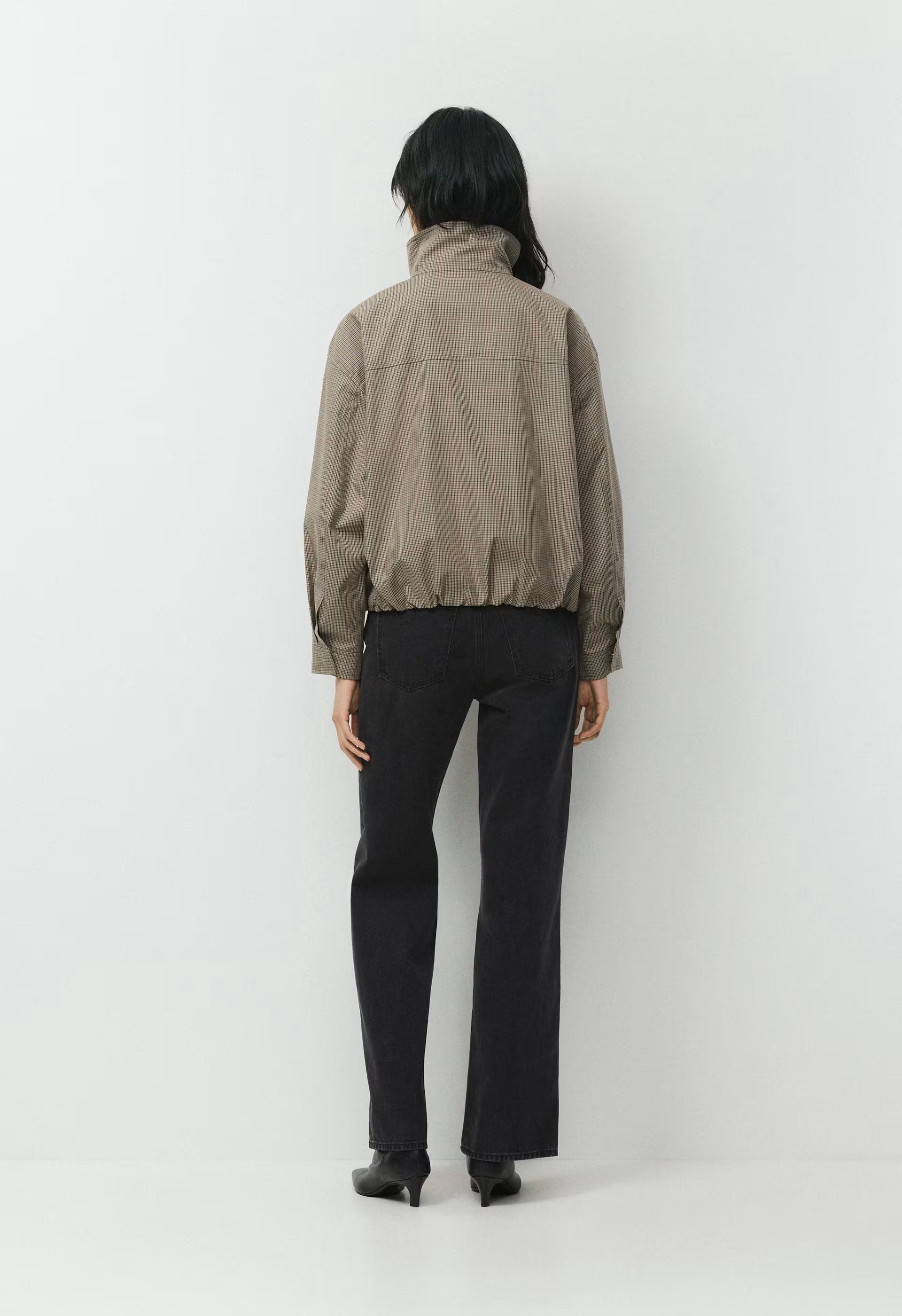 Geneva Jacket - City Twill - WSHRT CK ND TP/ANS BRN