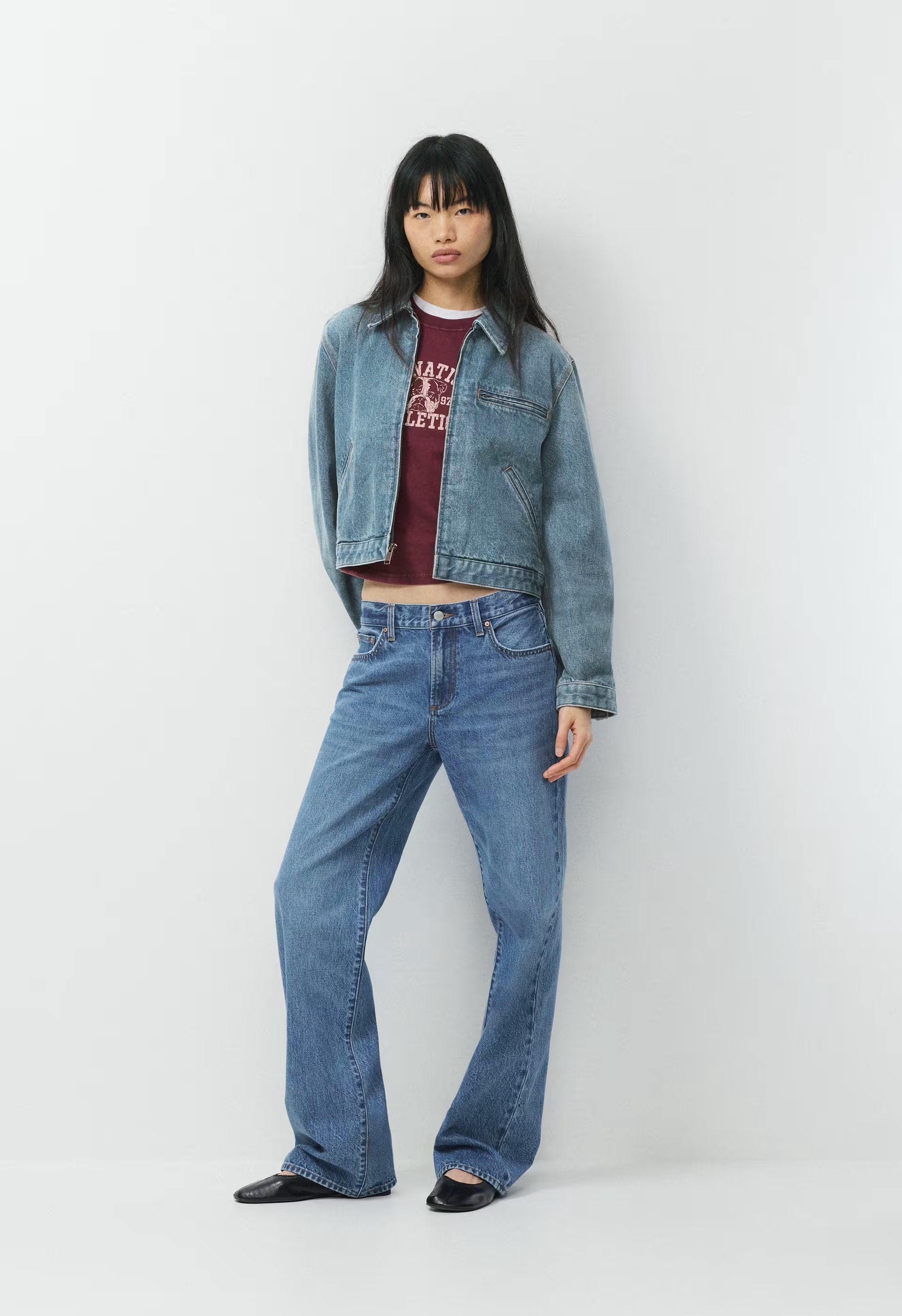 Barkley Lightweight Denim Jacket - VINTAGE MEDIUM BLUE