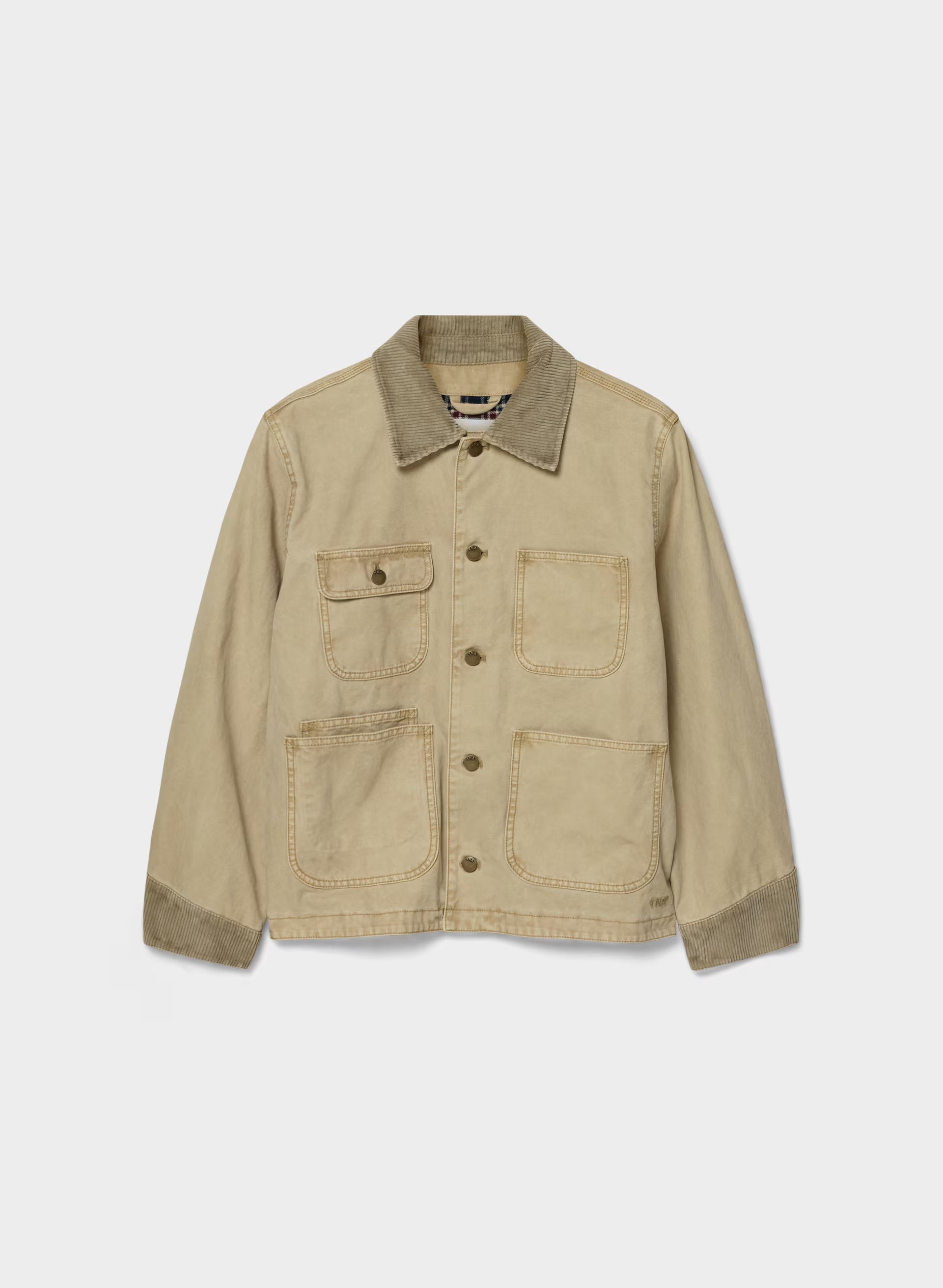 Neighbour Barn Jacket - VINTAGE TAN KHAKI