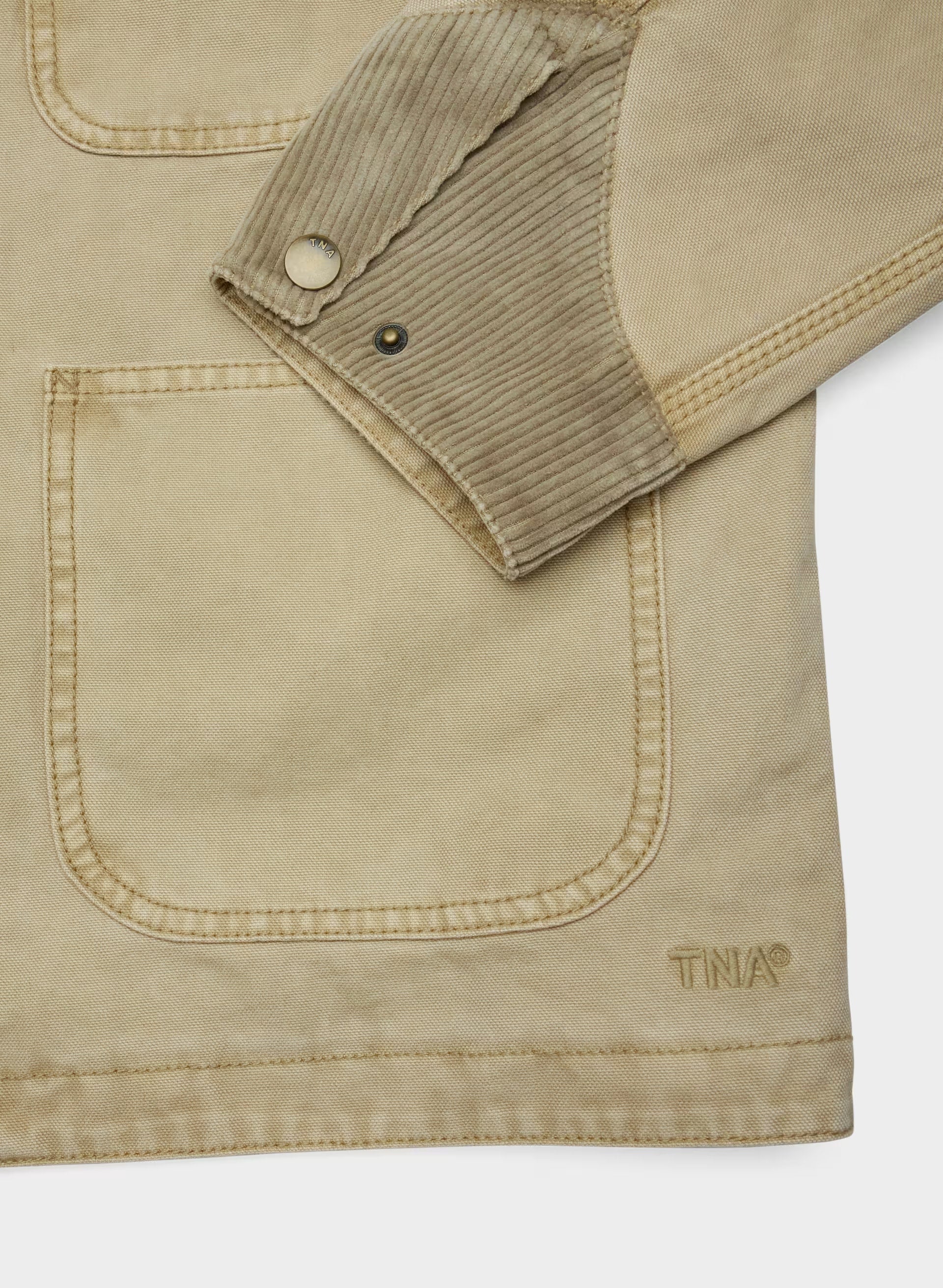 Neighbour Barn Jacket - VINTAGE TAN KHAKI